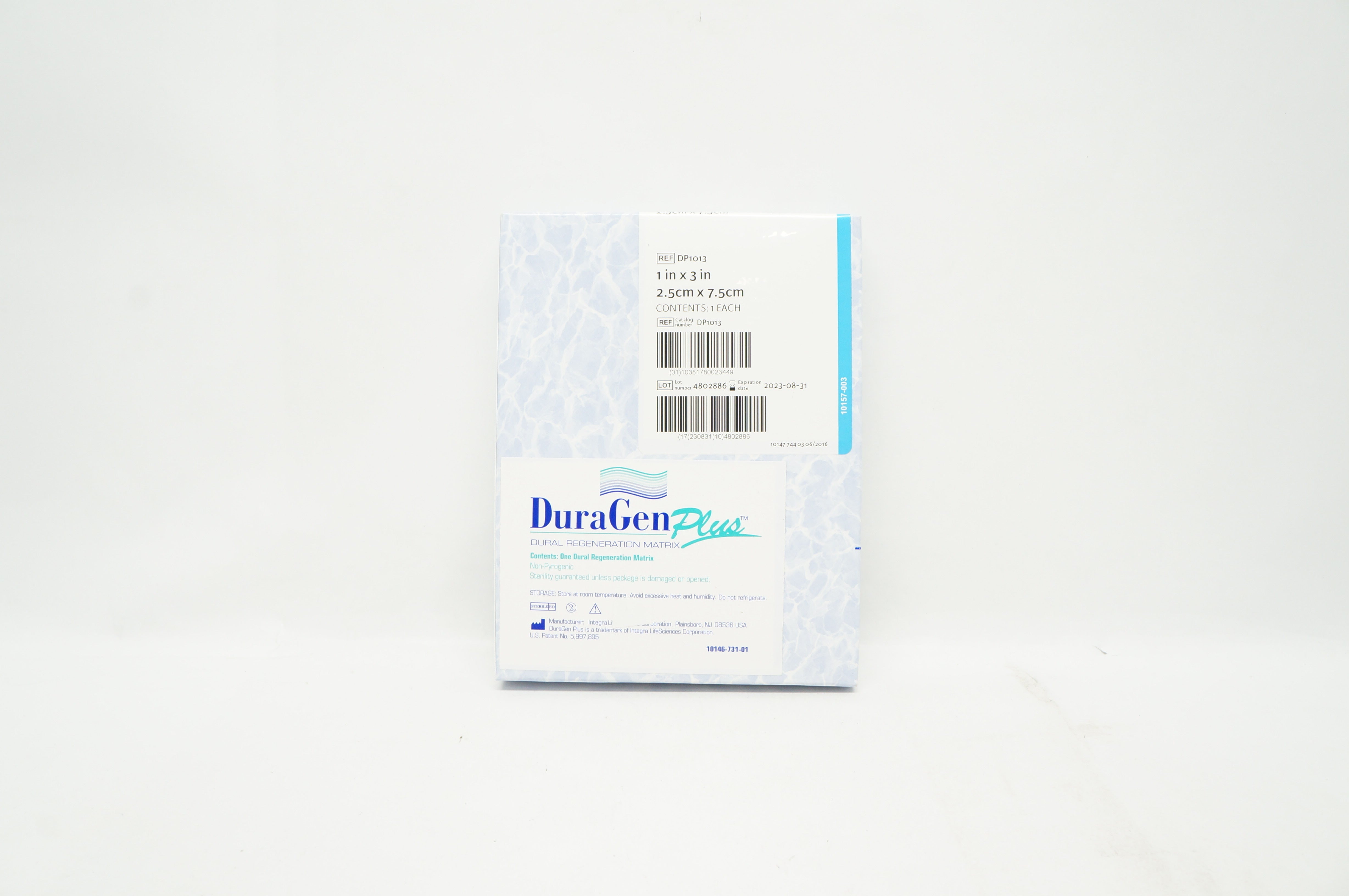 DuraGen Plus DP1013 Dural Regeneration Matrix 1inch x 3inch