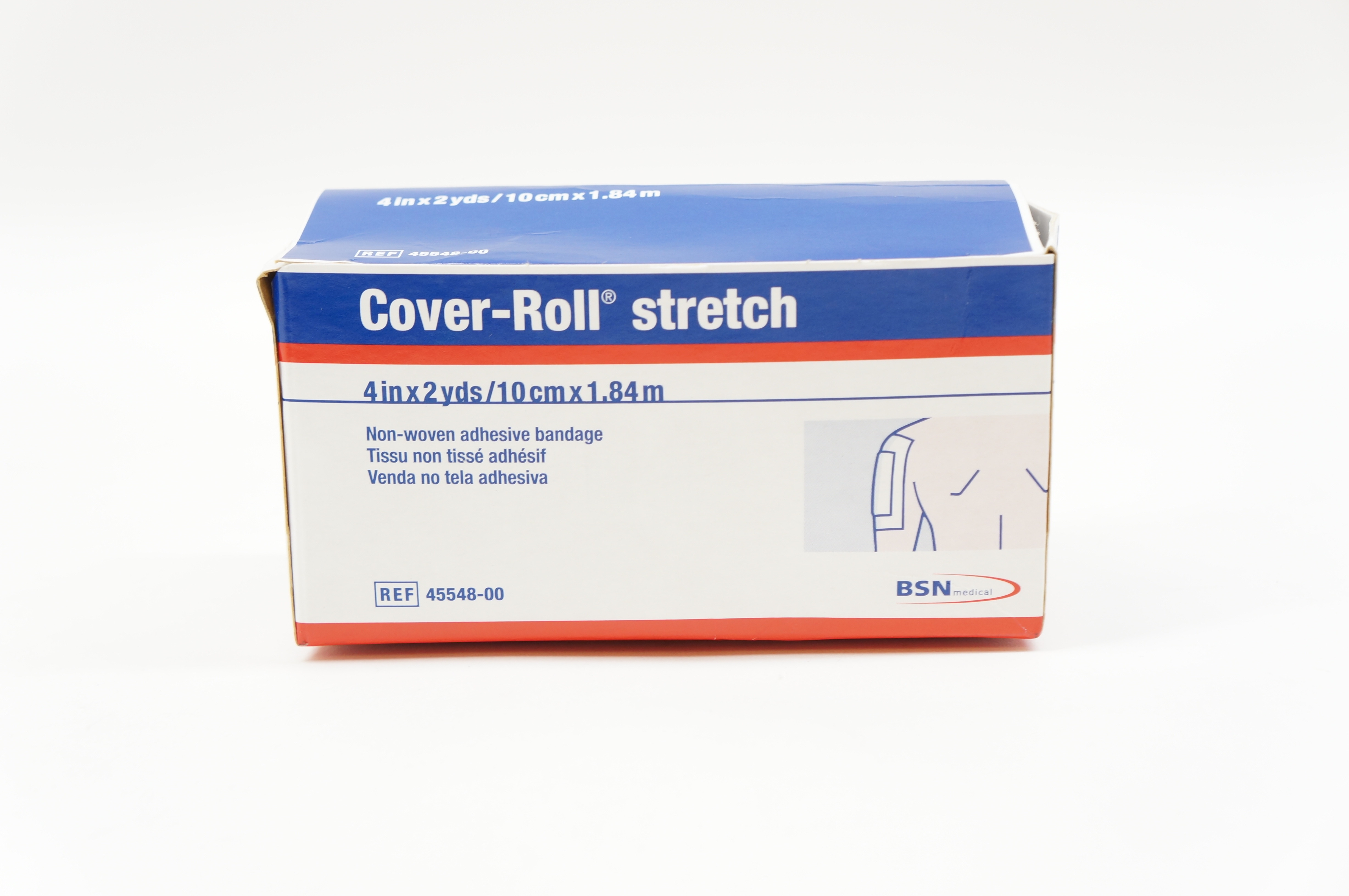 BSN Medical 45548-00 Cover-Roll Stretch Non-Woven Adhesive Bandage 4inch x 2yds.