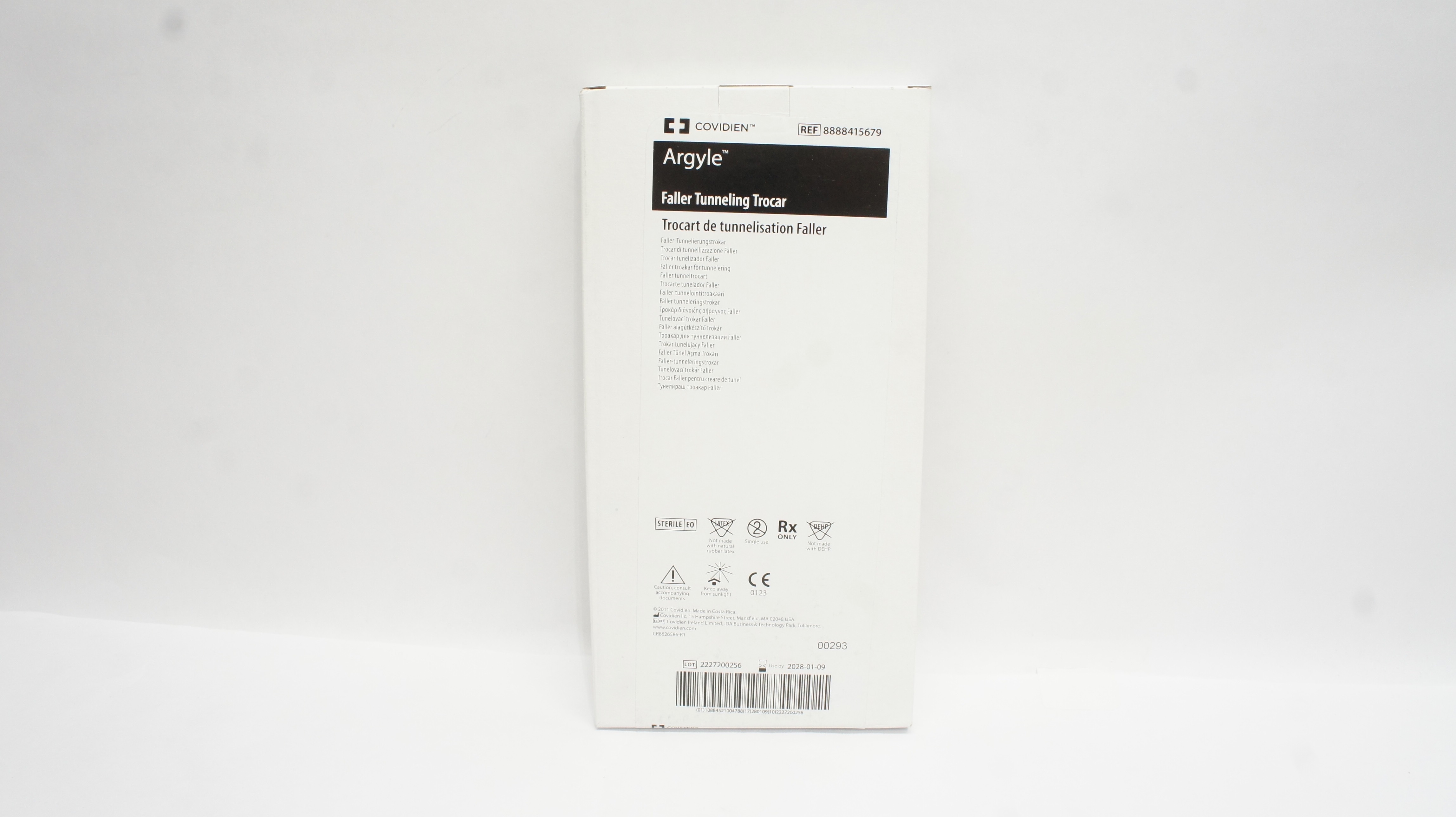 Covidien 8888415679 Argyle Faller Tunneling Trocar