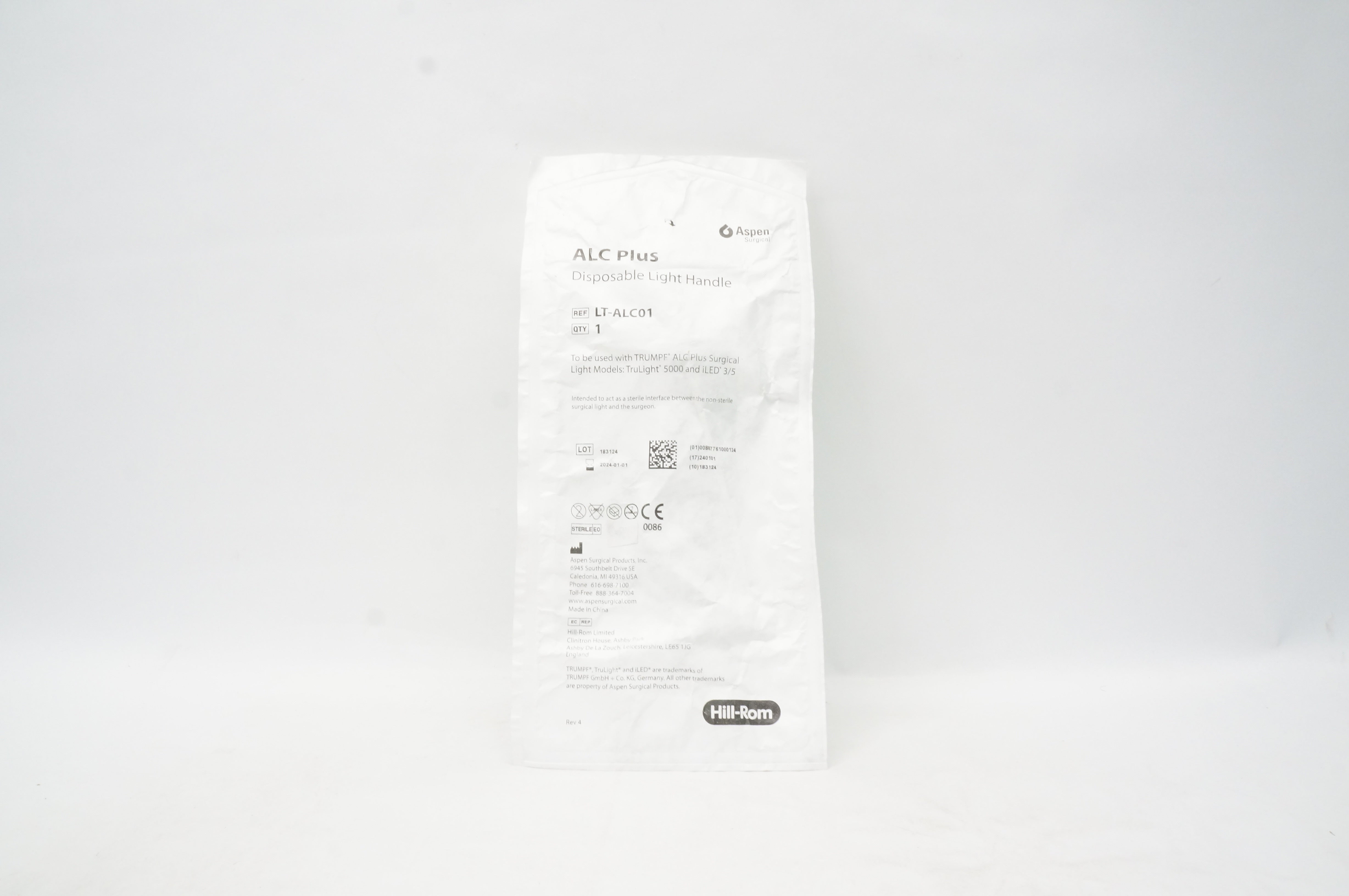 Aspen LT-ALC01 ALC Plus Disposable Light Handle