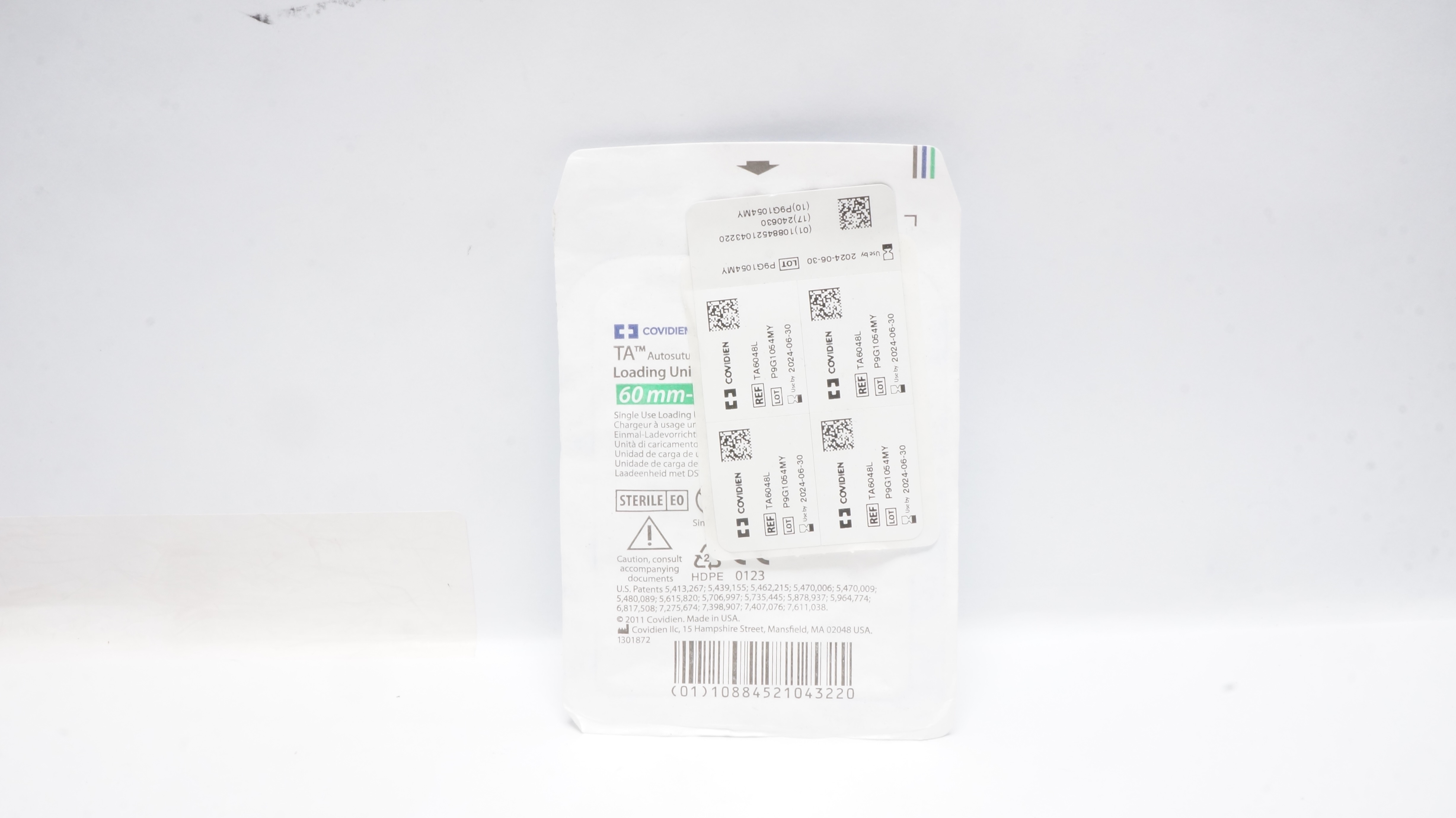 Covidien TA6048L TA AutoSuture Loading Unit 60mm - 4.8mm (x)