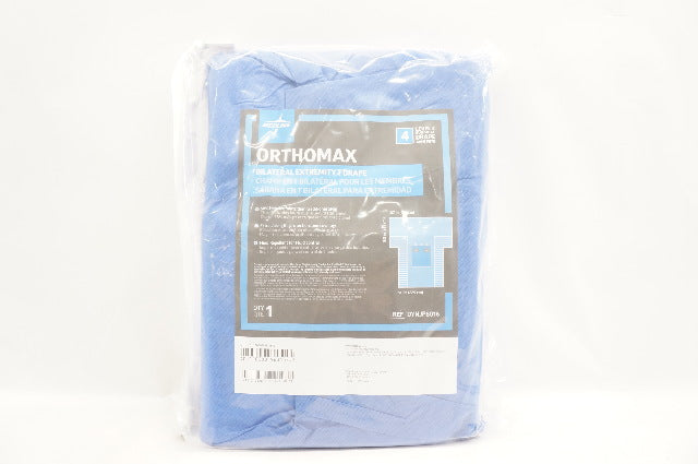 Medline DYNJP8016 Orthomax Bilateral Extremity T Drape 107 x 150 x 90inch