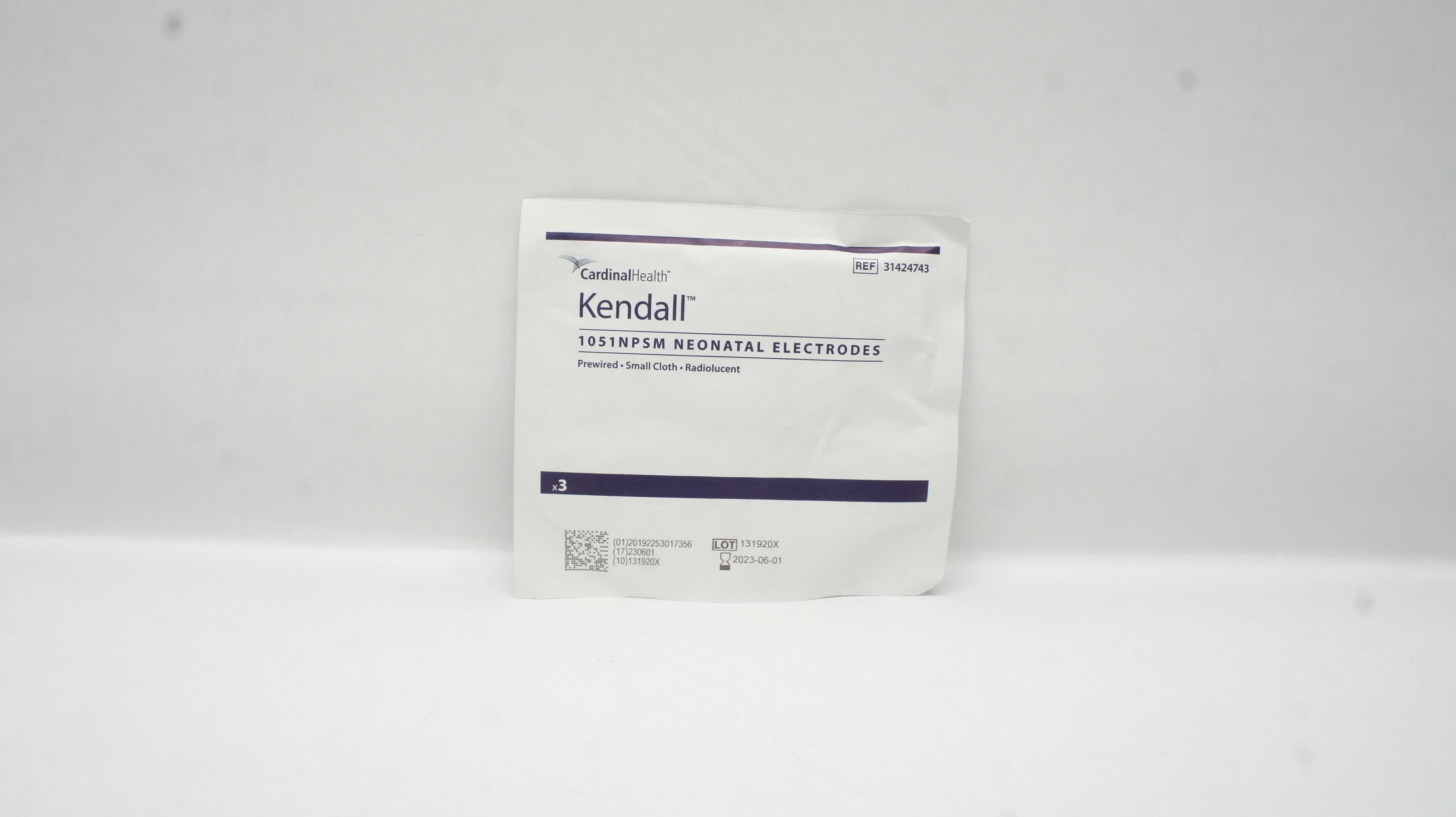 Cardinal Health 31424743 Kendall 1051NPSM Neonatal Electrodes (x) - Pack of 3