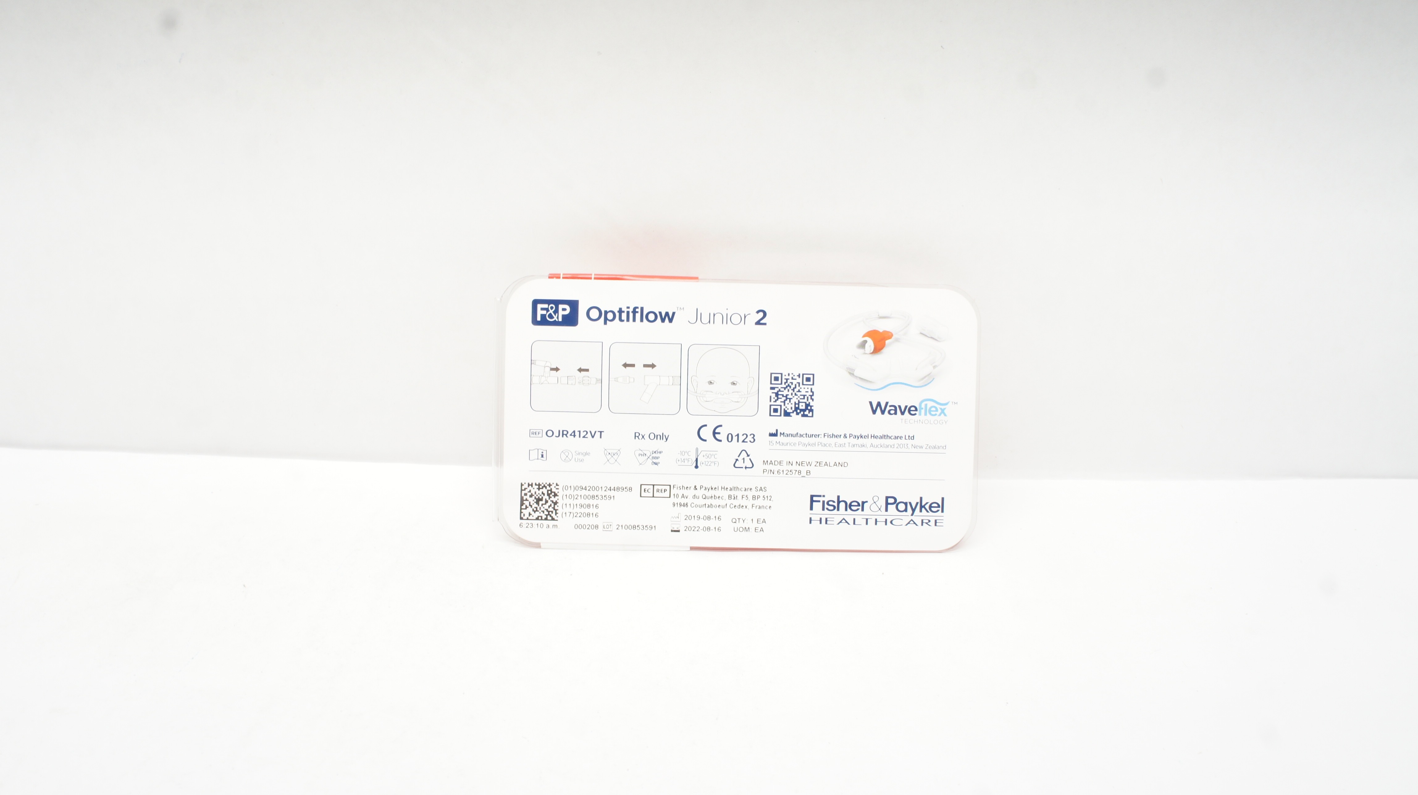 Fisher&Paykel OJR412VT Optiflow Junior 2 Ventilator Transition Kit (x)
