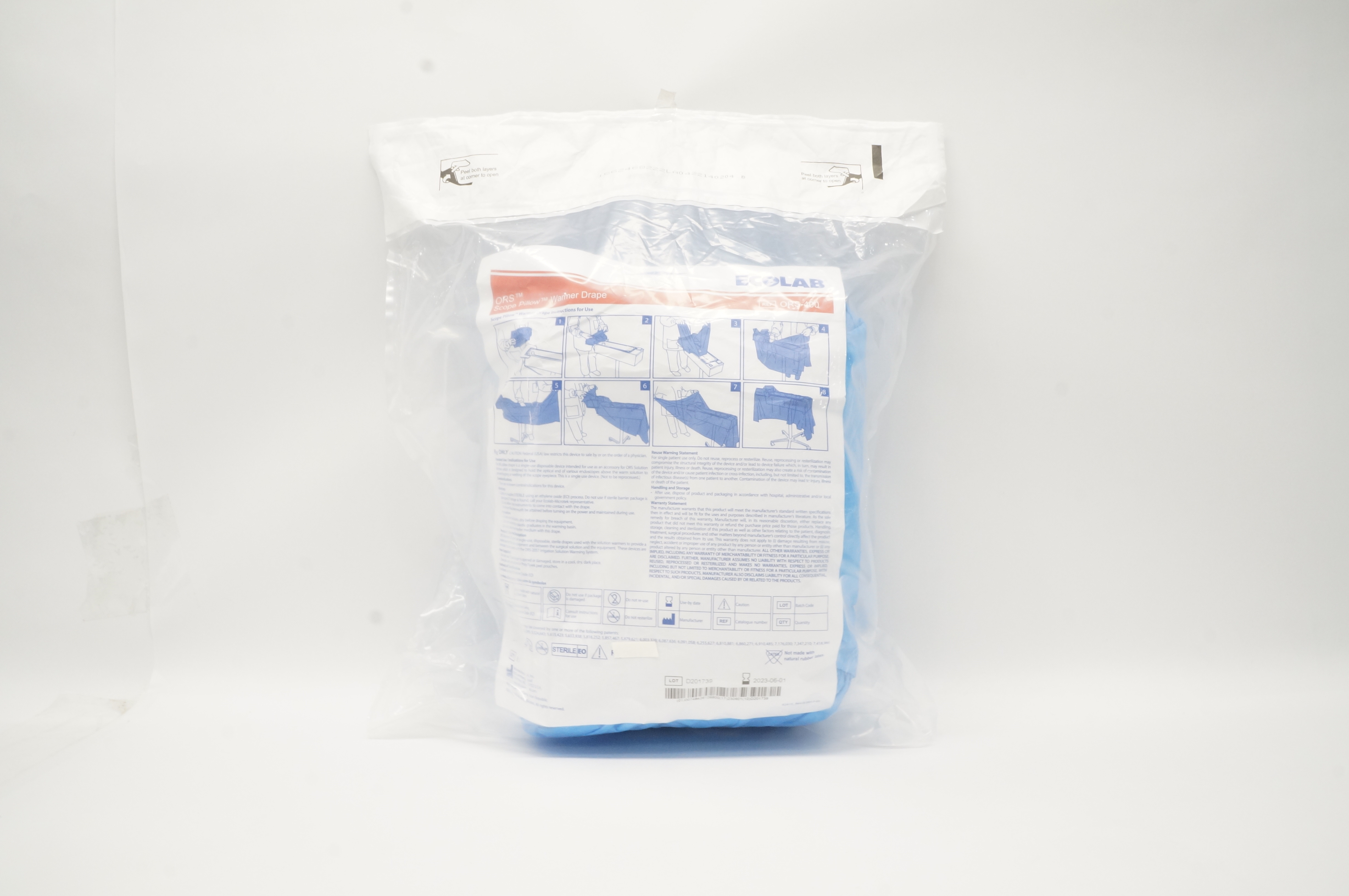 Microtek ORS-400 Ecolab ORS Scope Pillow Warmer Drape