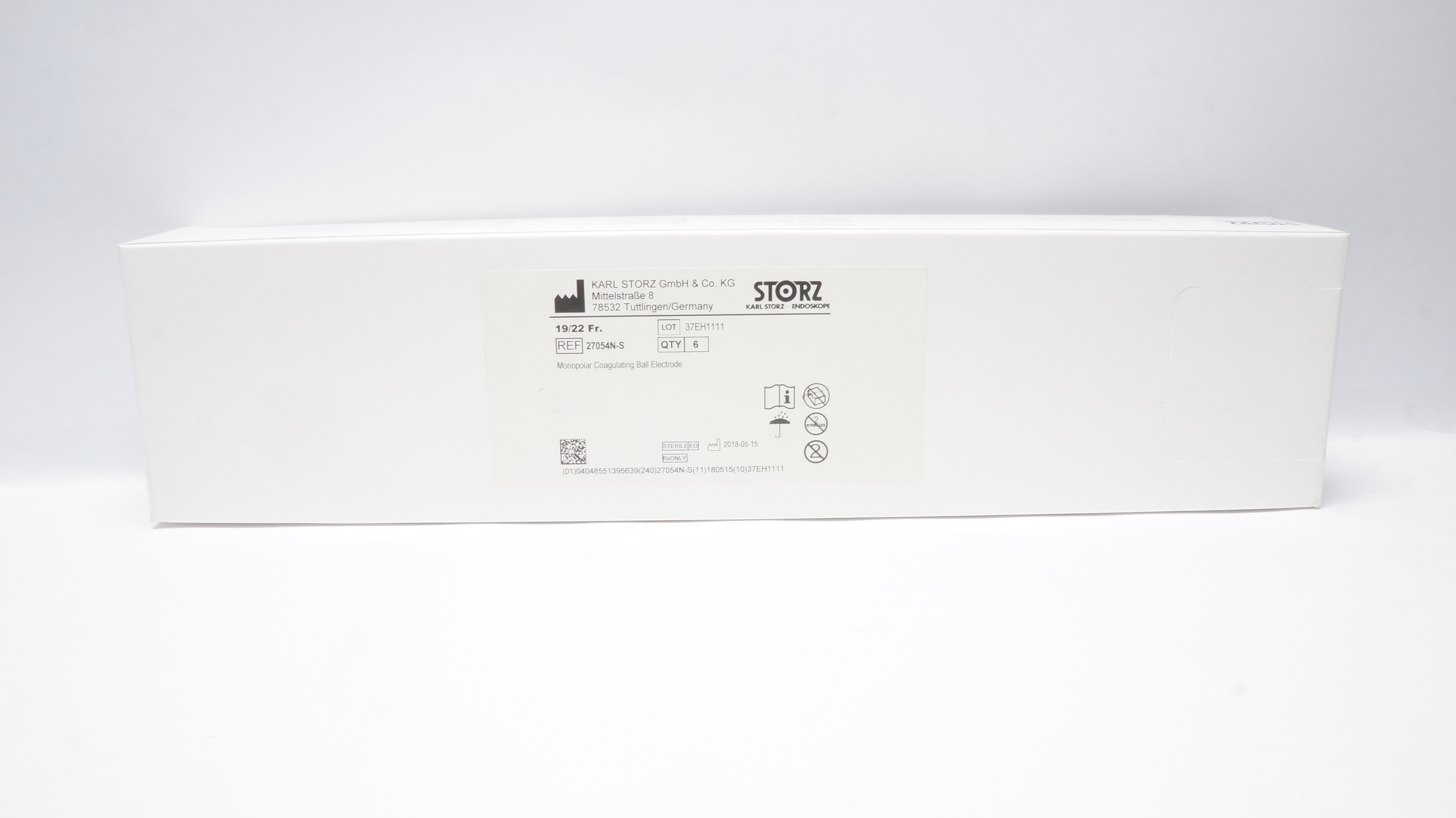 Karl Storz 27054N-S Monopolar Coagulating Ball Electrode 19/22Fr. - Box of 6