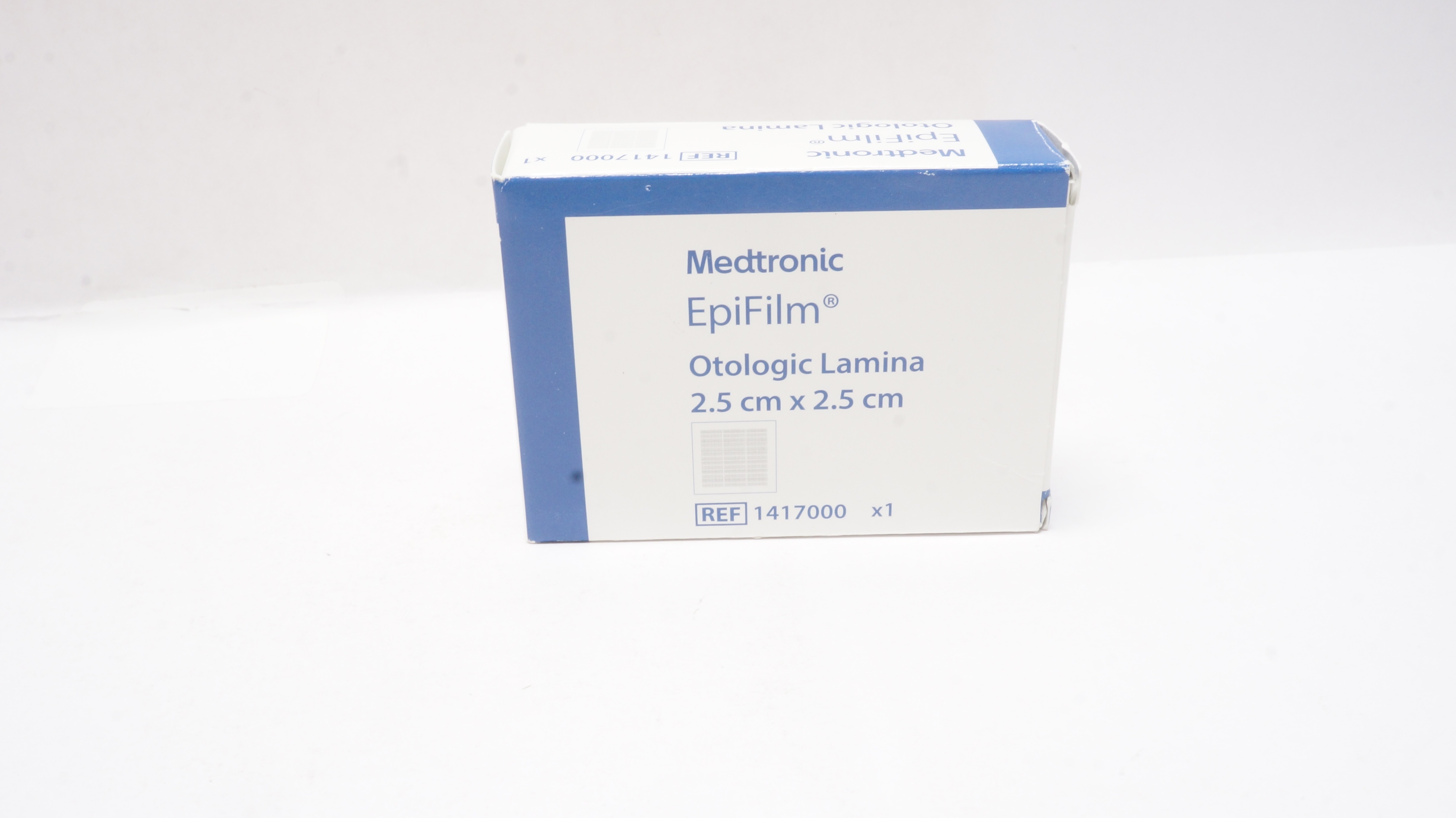 Medtronic 1417000 EpiFilm Otologic Lamina 2.5cm x 2.5cm (x)