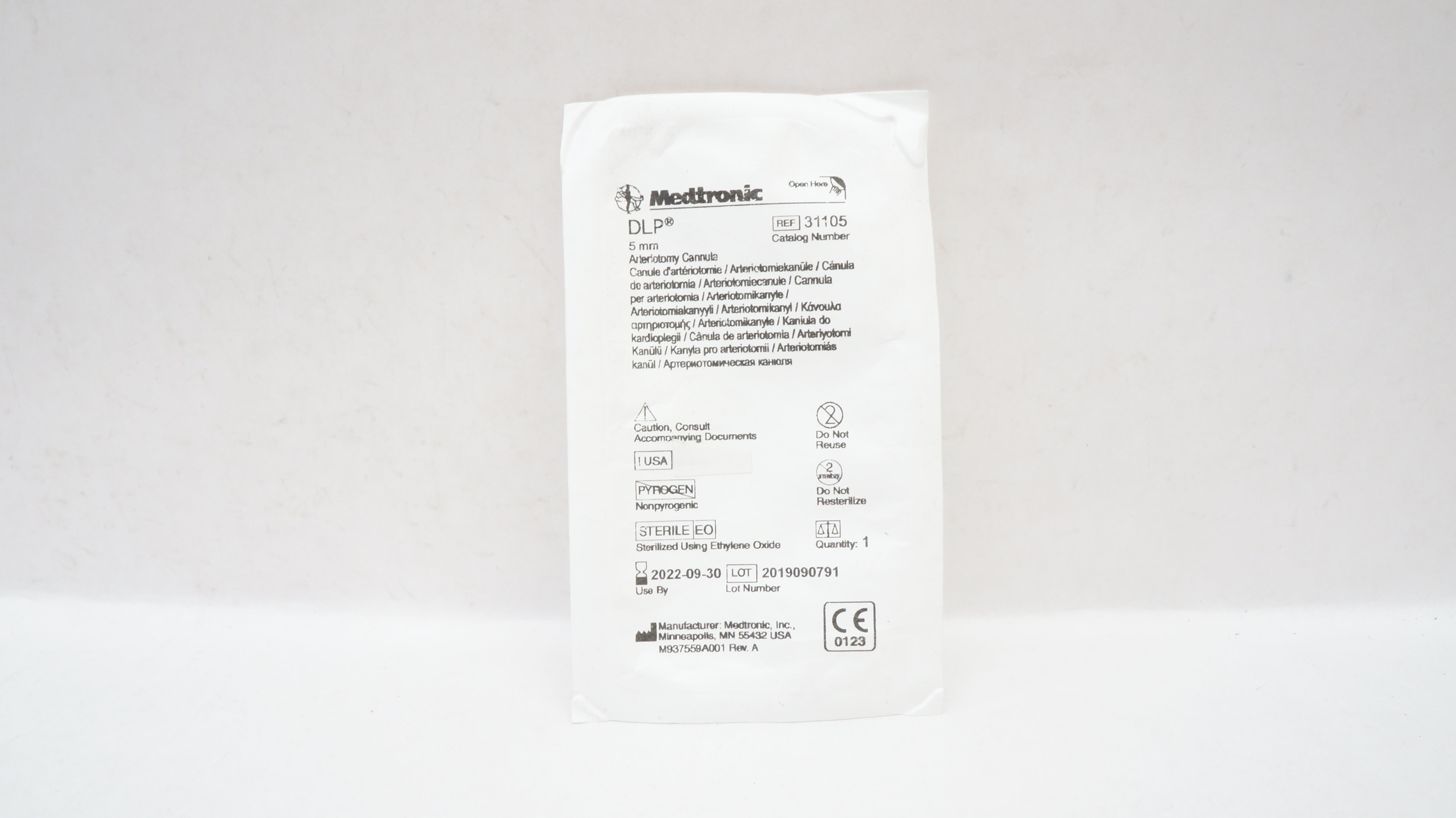 Medtronic 31105 DLP Arteriotomy Cannula, 5mm (x)