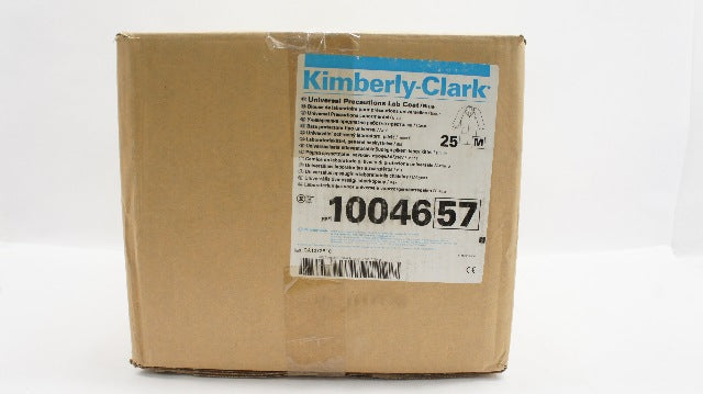 Kimberly-Clark 1004657 Universal Precautions Lab Coat/ Blue M - Case of 25