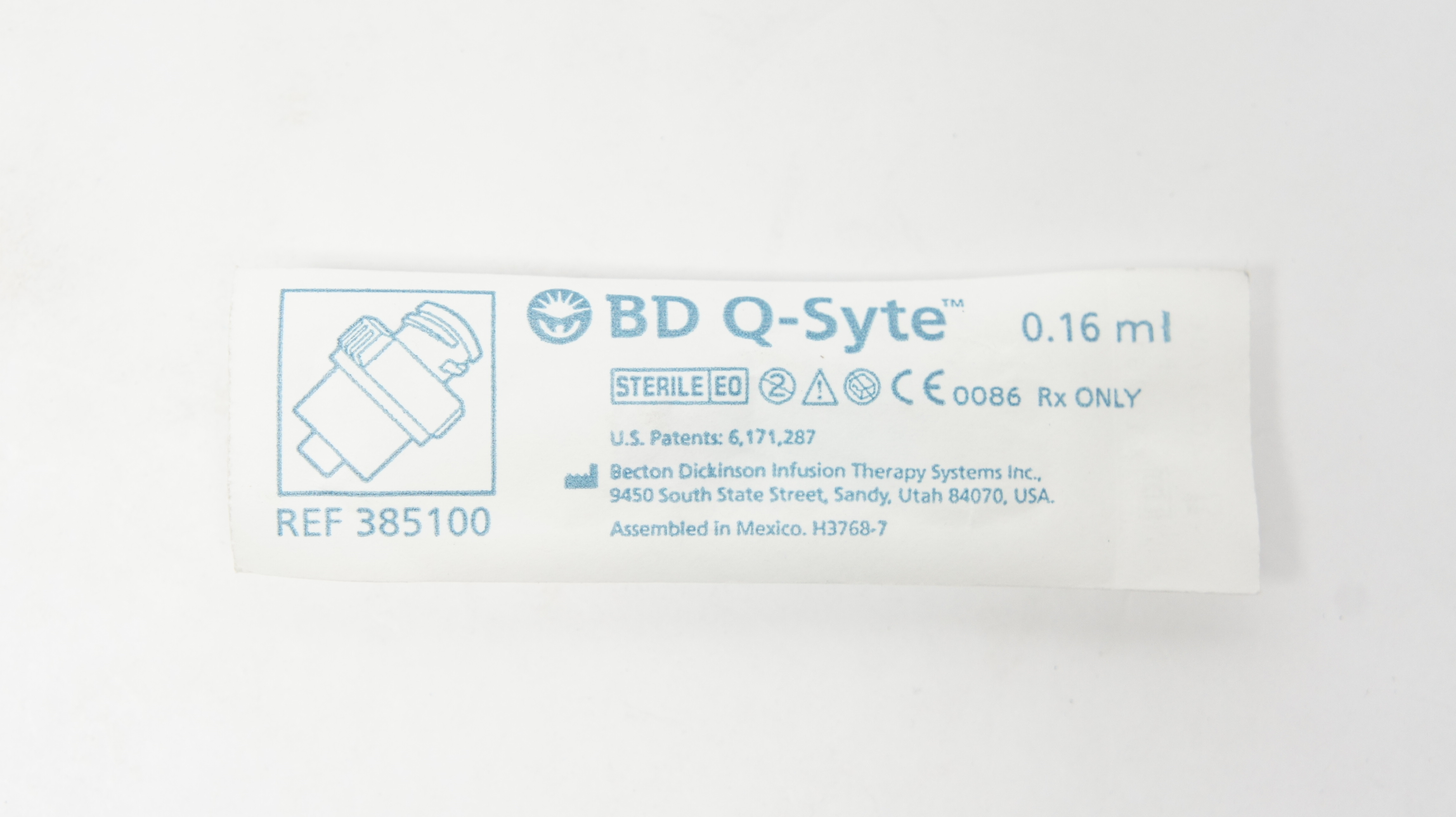 BD 385100 Q-Syte 0.16ml (x)