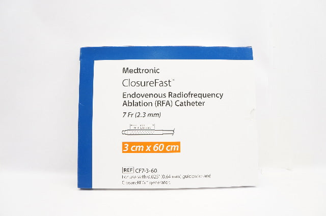 Medtronic CF7-3-60 ClosureFast Endovenous Radiofrequency Ablation (RFA) Cath.(x)