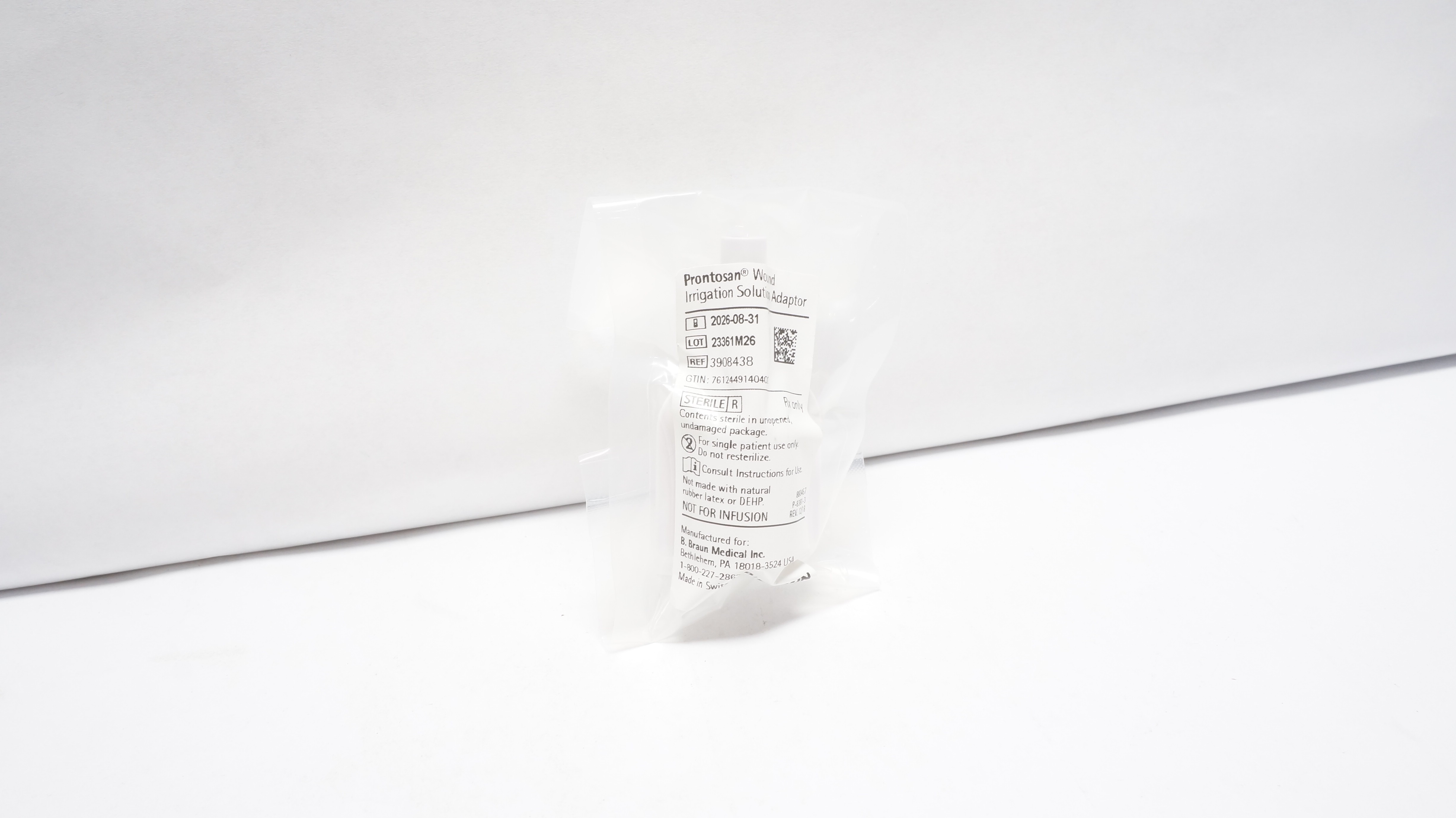B.Braun 3908438 Prontosan Wound irrigation Solution Adaptor