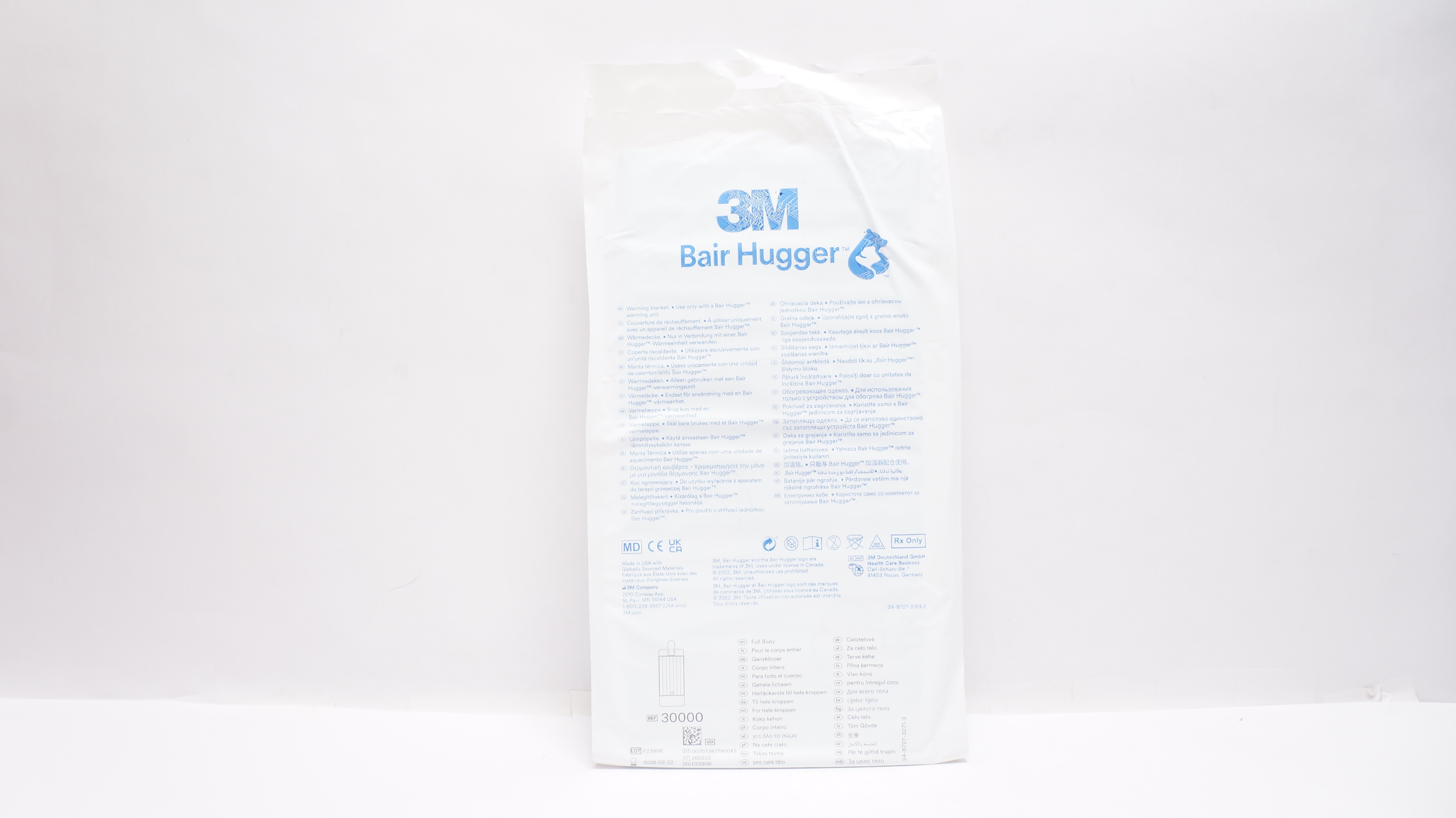 3M 30000 Bair Hugger Full Body Warming Blanket