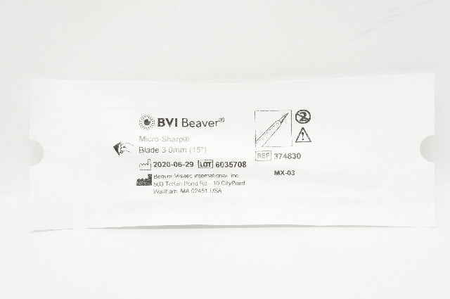BVI Beaver 374830 Micro-Sharp Blade 3.0mm 15Degree
