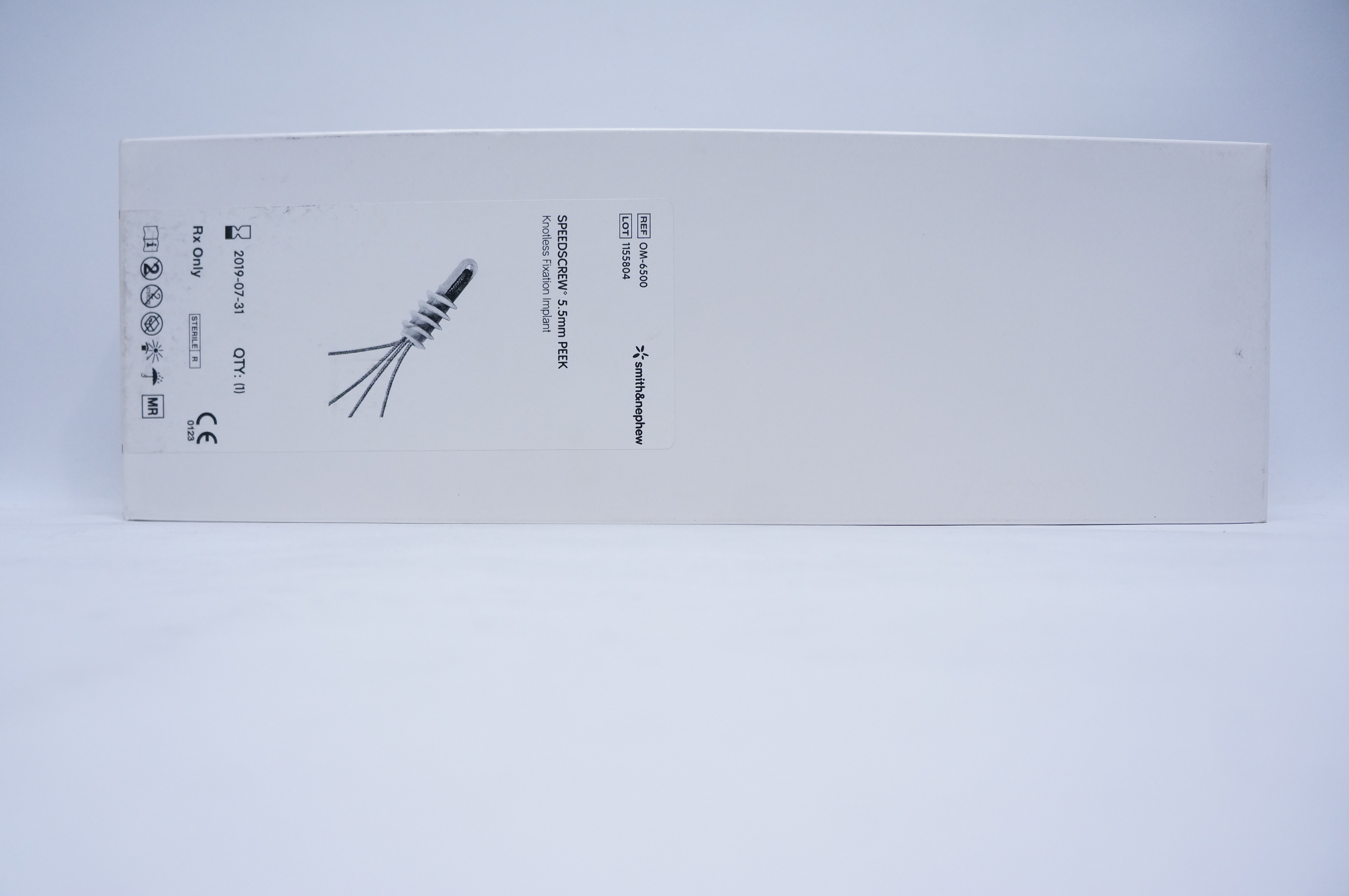 Smith&Nephew OM-6500 SPEEDSCREW 5.5mm PEEK, Knotless Fixation Implant (x)