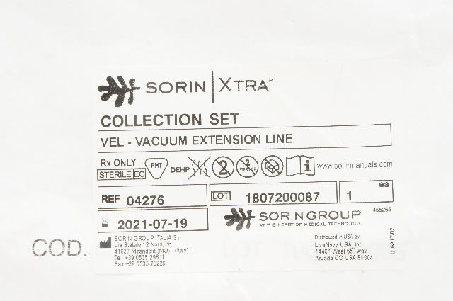 Sorin Group 04276 Collection Set (x)