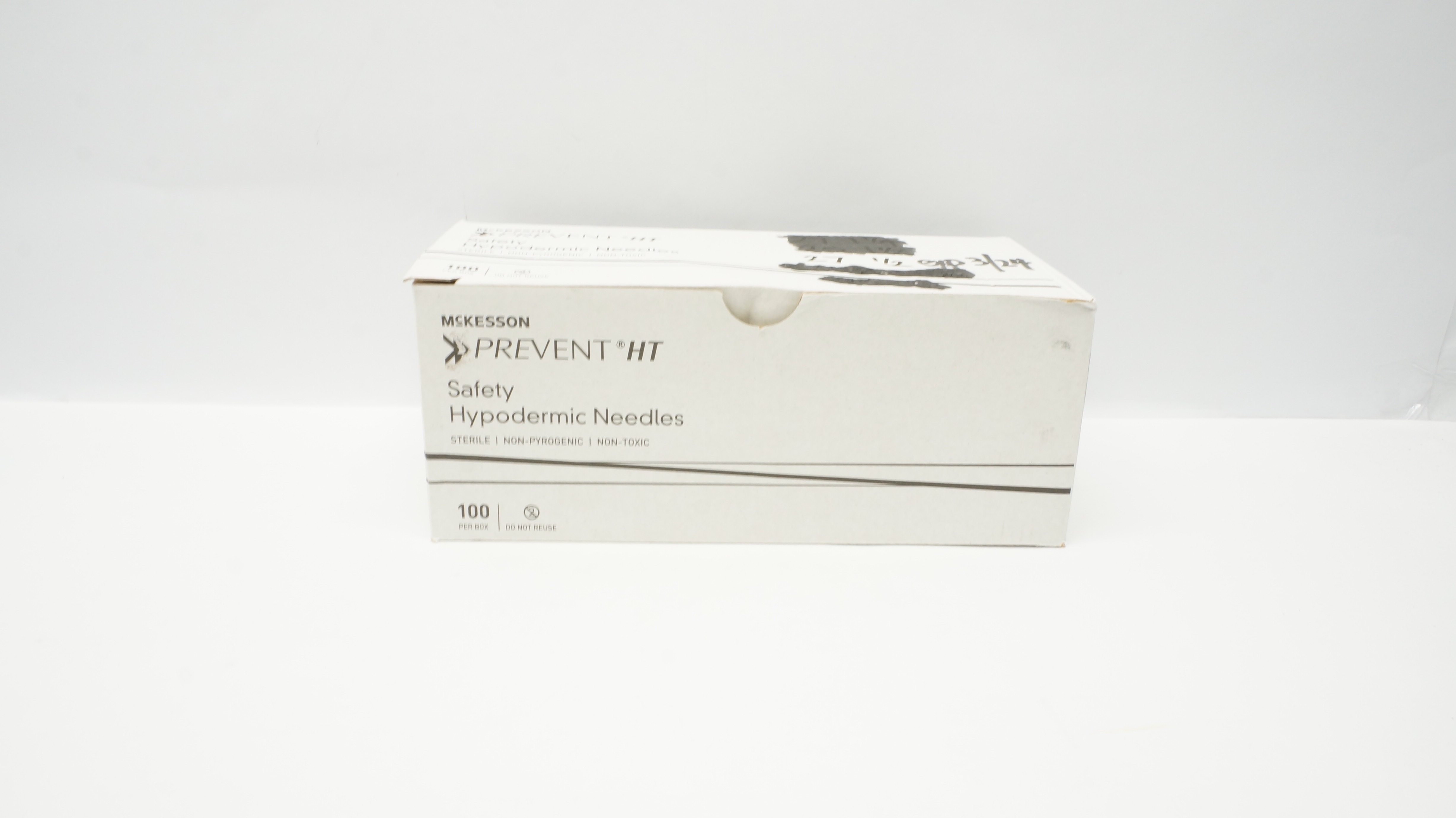 McKesson 102-N2705S Prevent HT Safety Hypodermic Ndle 27G x 1/2inch - Box of 23