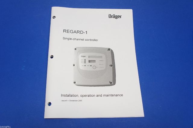 Drager Manual Regard-1 Single-channel Controller