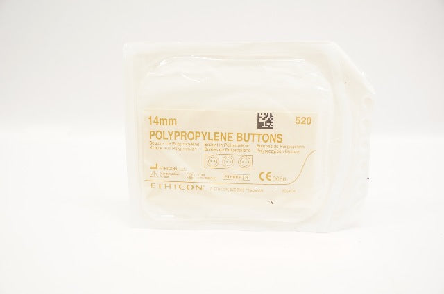 Ethicon 520 POLYPROPYLENE BUTTONS 14mm (x)