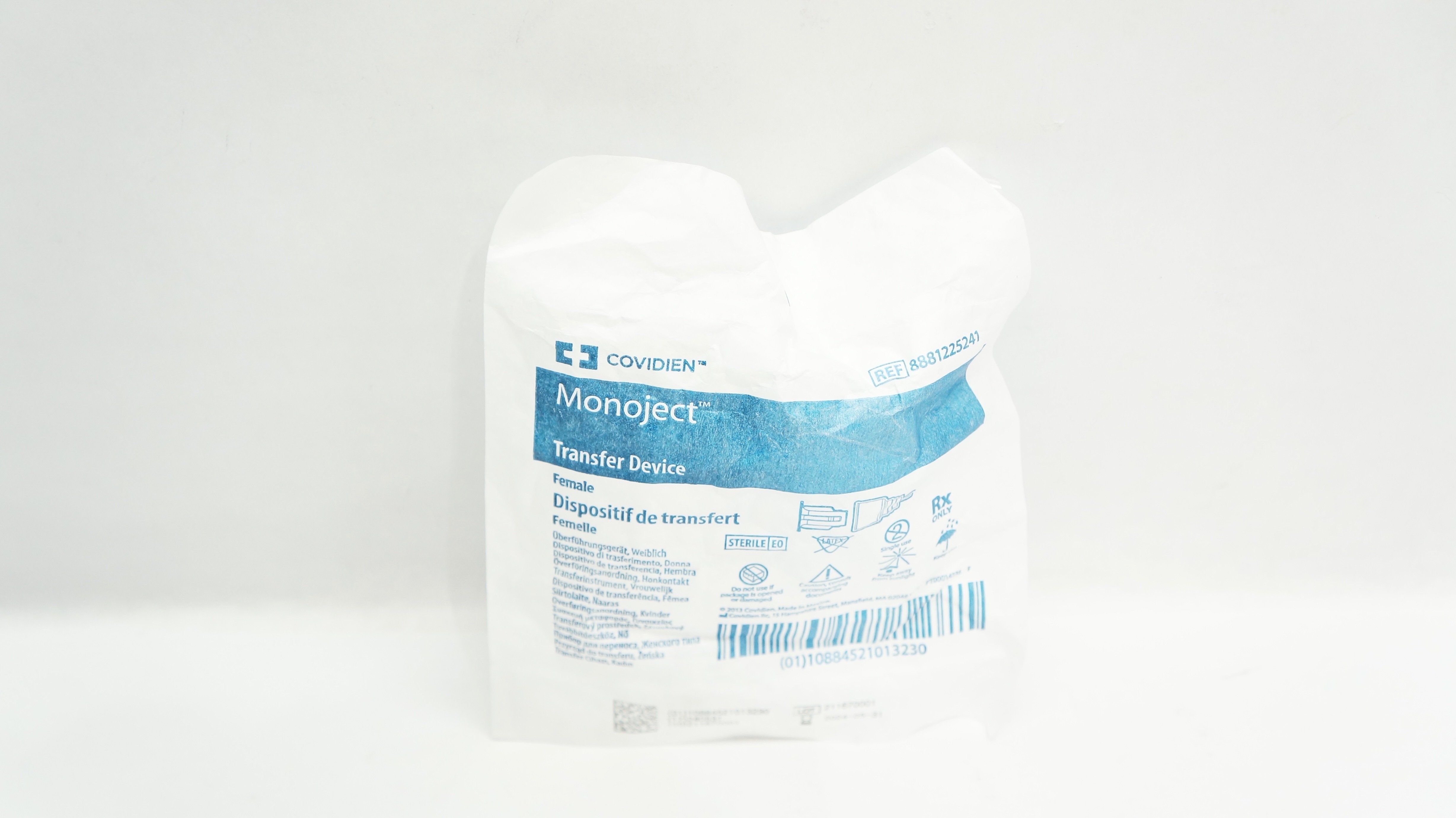 Covidien 8881225241 Monoject Transfer Device Female