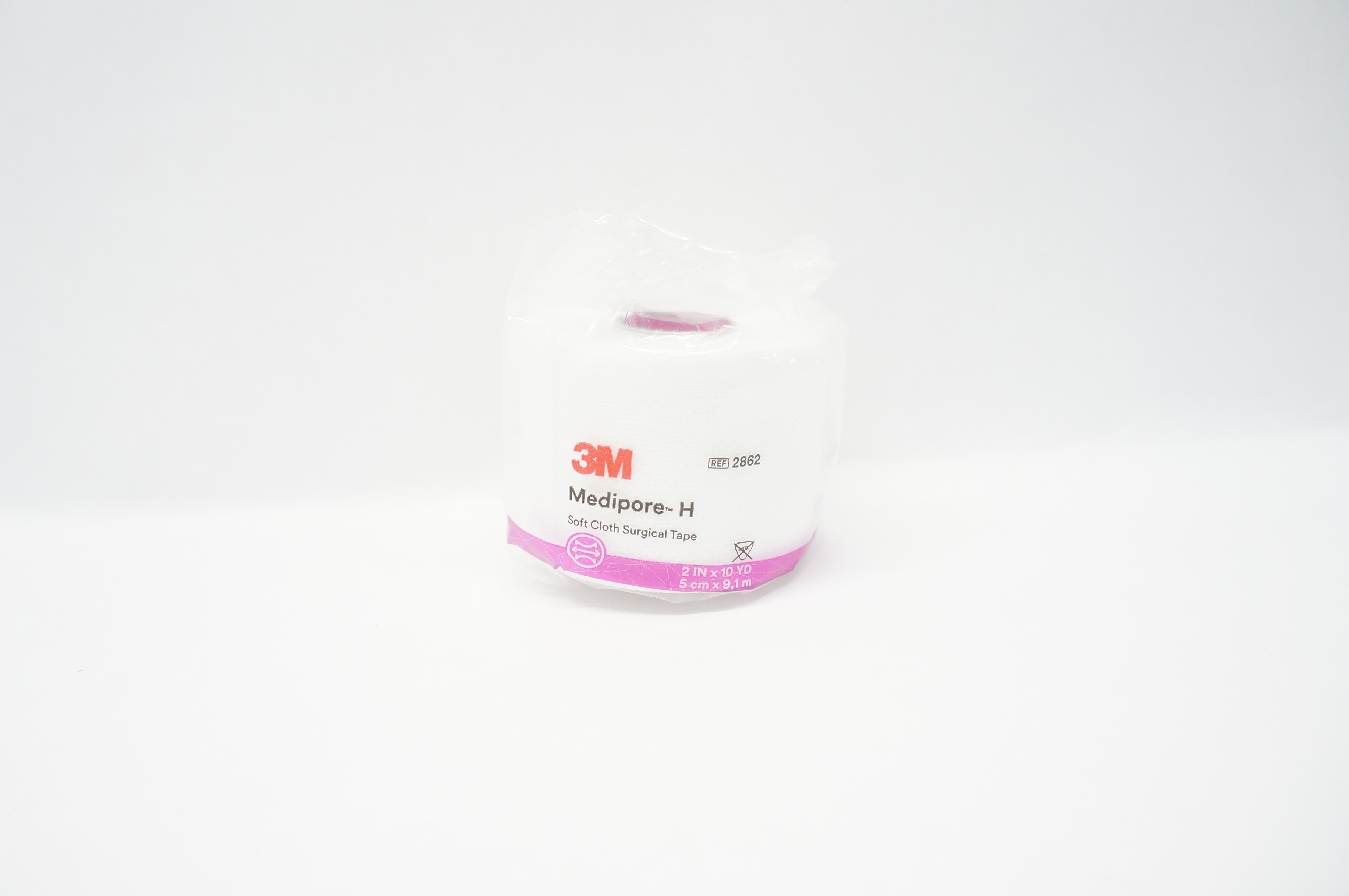 3M 2862 Medipore H Soft Cloth Surgical Tape 2 inch x 10yd.