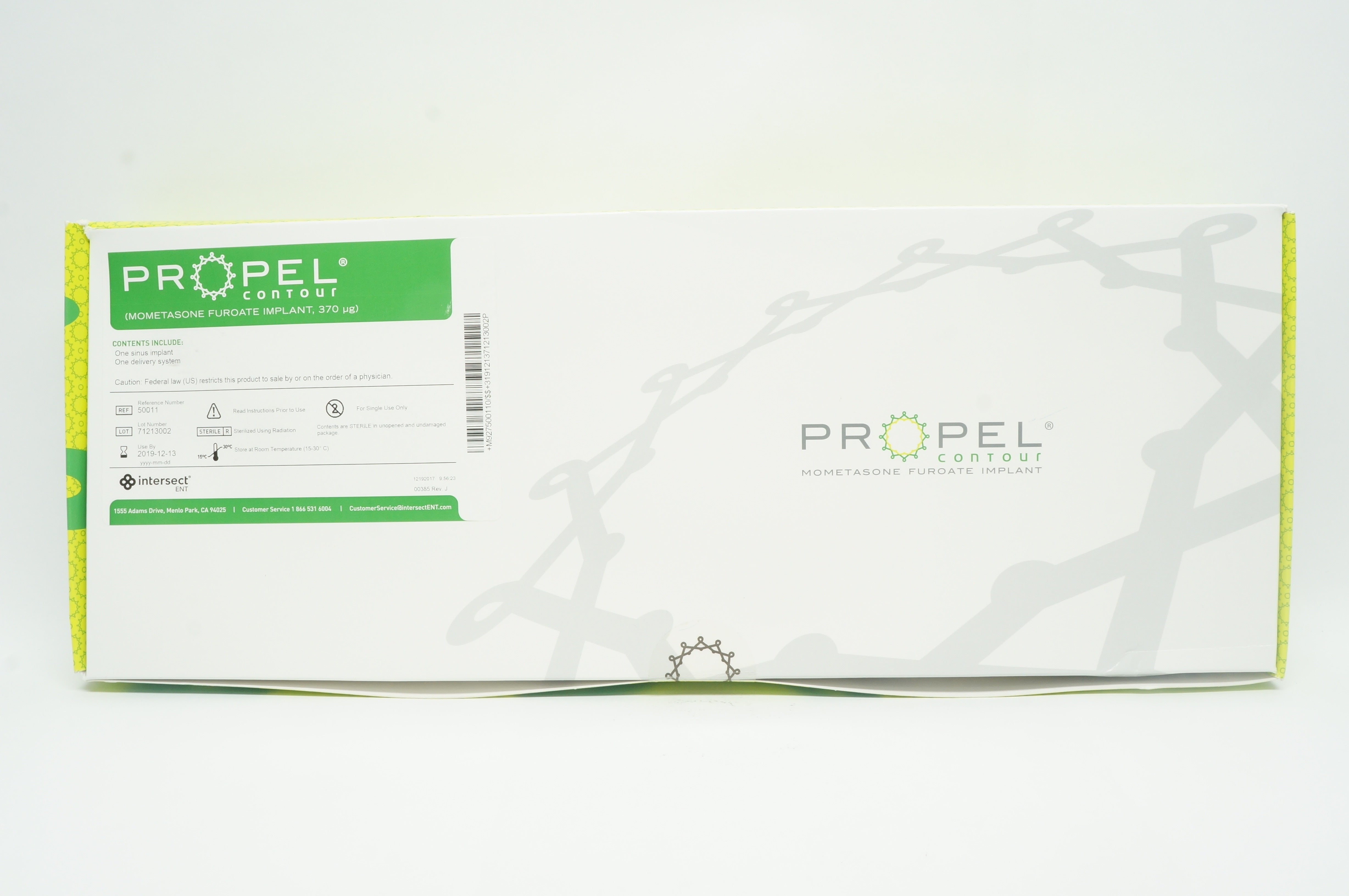 INTERSECT ENT 50011 Propel Contour Sinus Implant and Delivery System (x)
