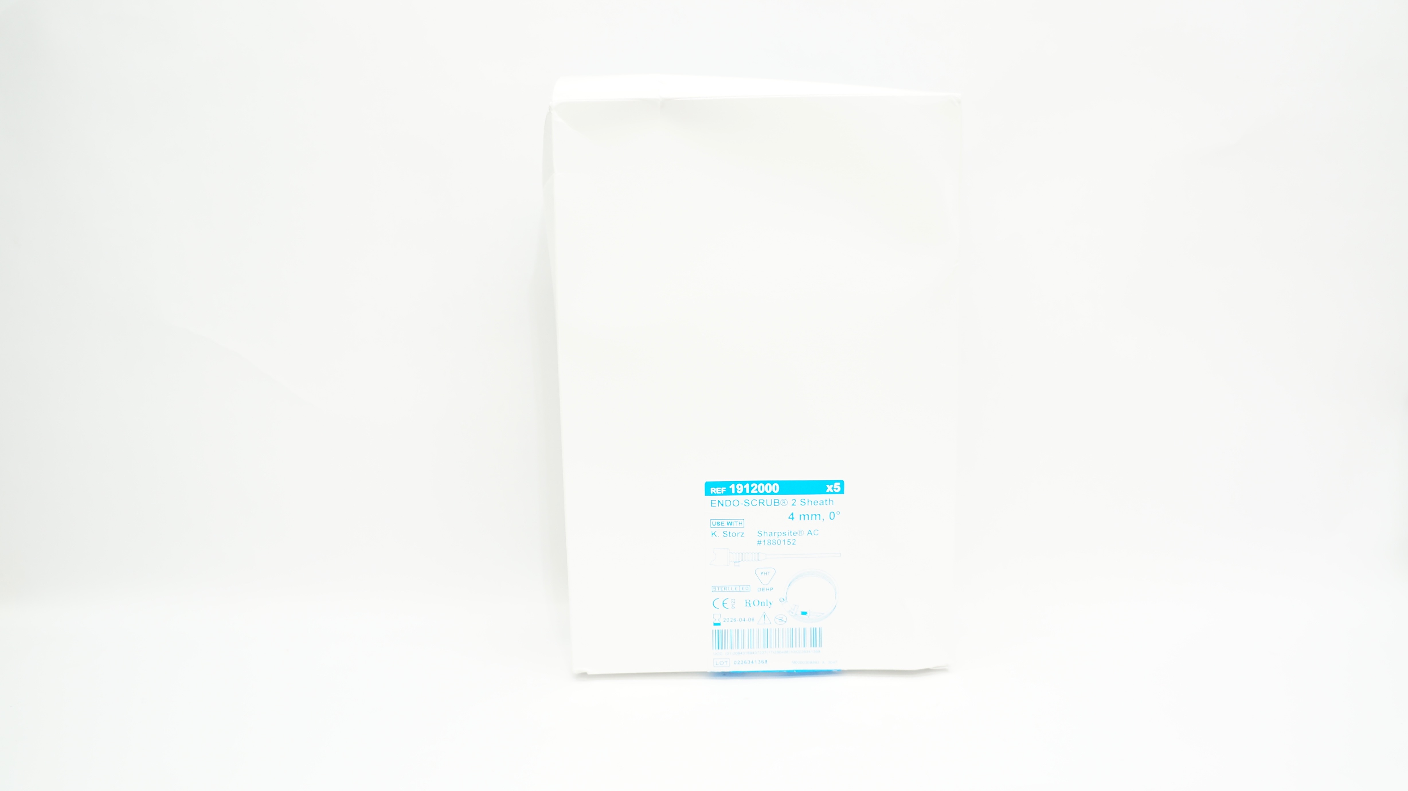 Medtronic 1912000 ENDO-SCRUB 2 Sharpsite AC 4mm 0degree - Box of 4