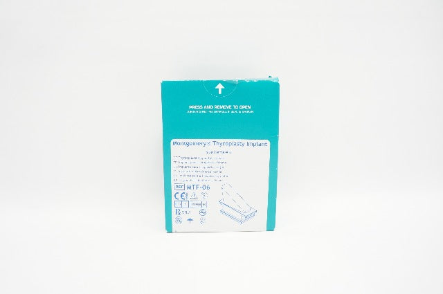 Boston Medical Products MTF-06 Montgomery Thyroplasty Implant, Size Female 6