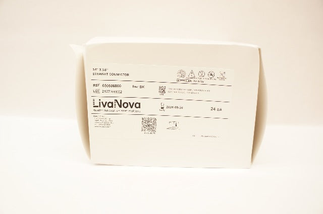 Sorin Group 050506000 LivaNova Straight Connector 3/8 x 3/8inch - Box of 24