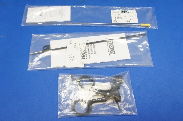 Karl Storz 33256MV Click Line MANHES Dissecting and Grasping Forceps, Size 5 mm