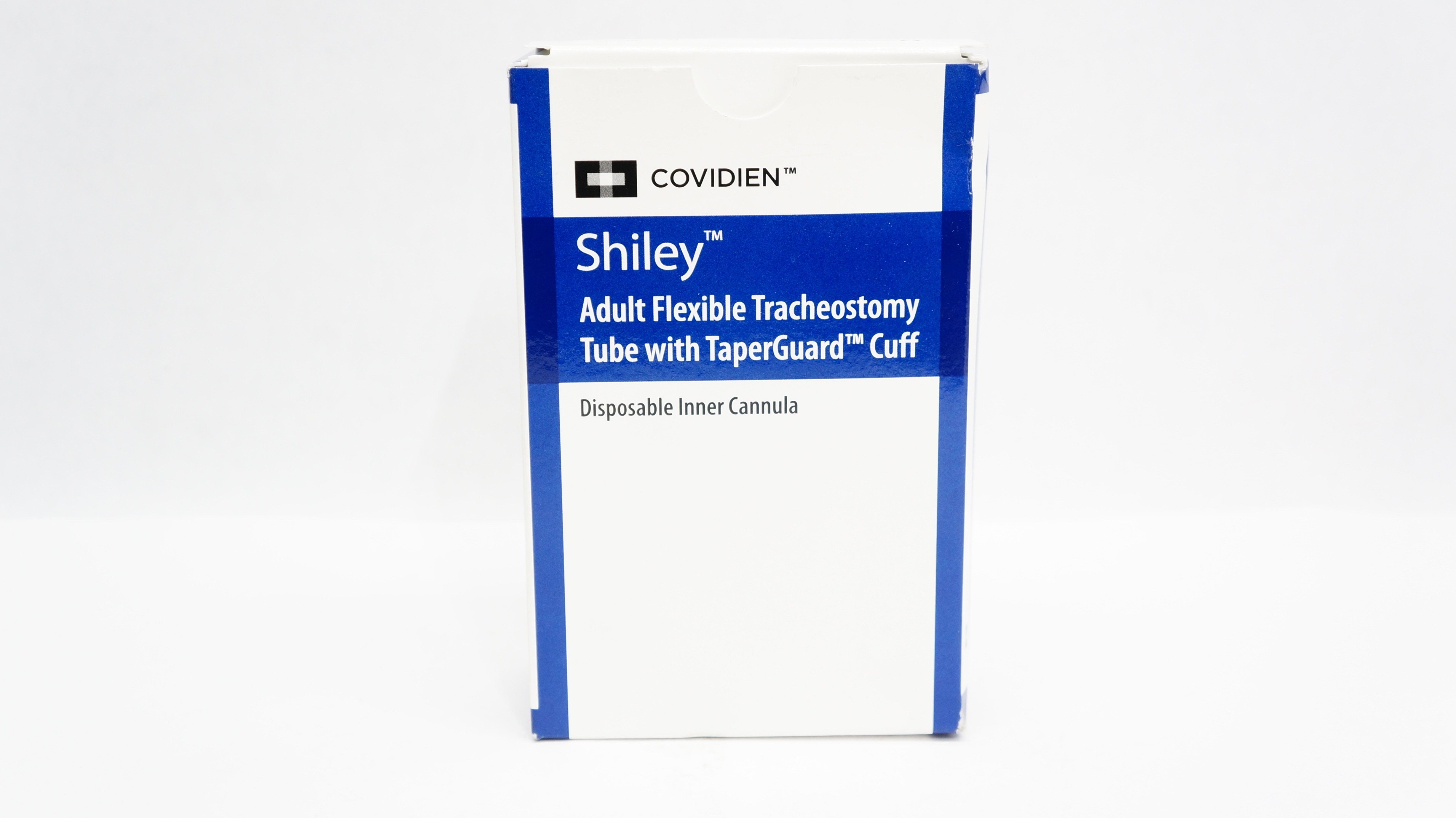 Covidien 8CN85H Shiley Adult Flexible Tracheostomy Tube 8.5ID x 12.2OD x 26.6mm