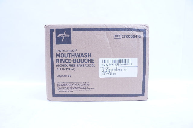 Medline CTR000412 Sparklefresh Mouthwash Rince-Bouche 2Fl oz - Case of 96