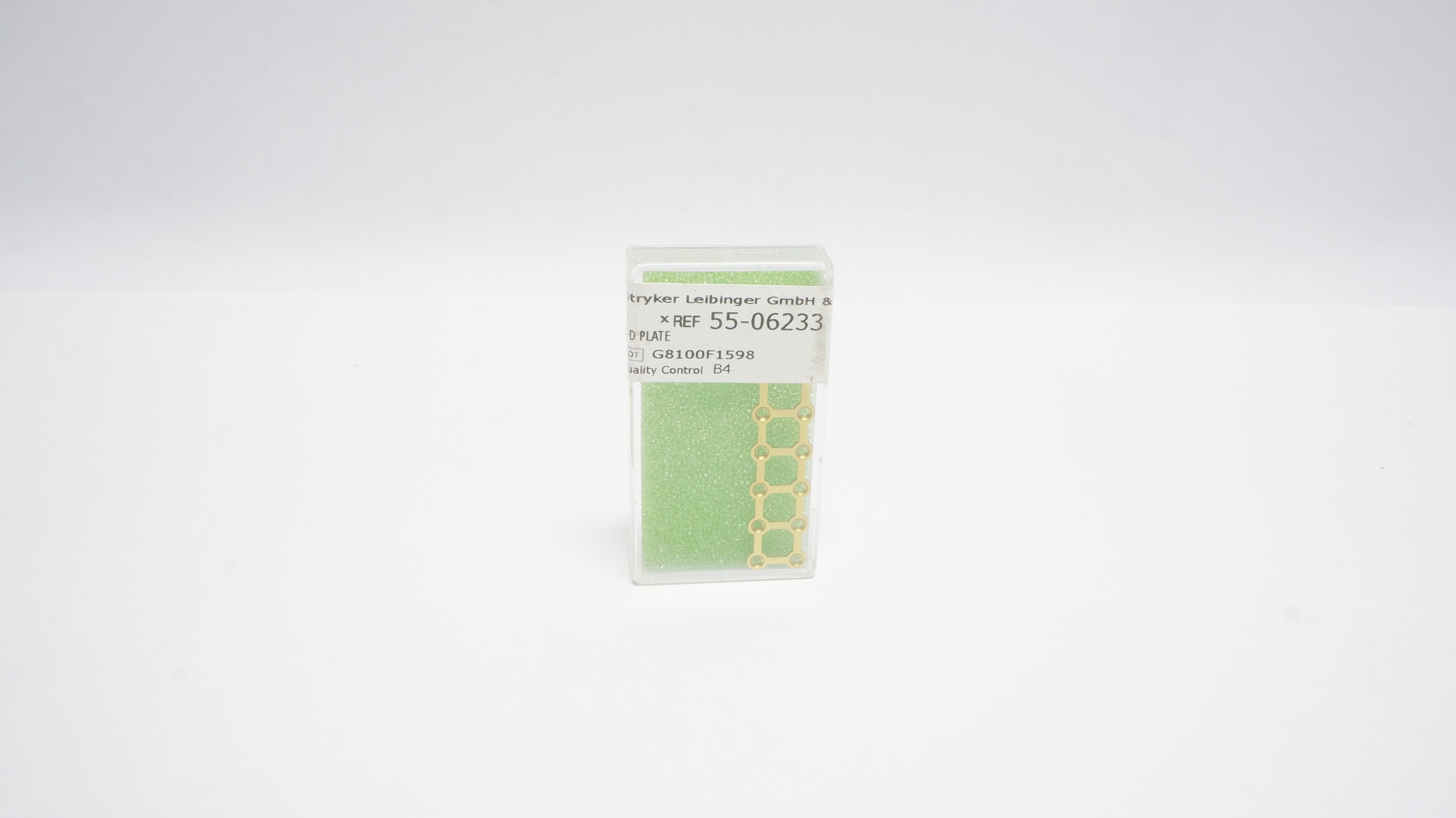 Stryker 55-06233 3D Plate, 6 x 2 -Hole