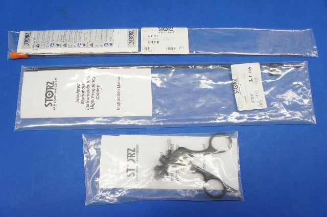 Karl Storz 34421MD Click Line Scissors, Rotating, Size 5 mm, Length 43 cm