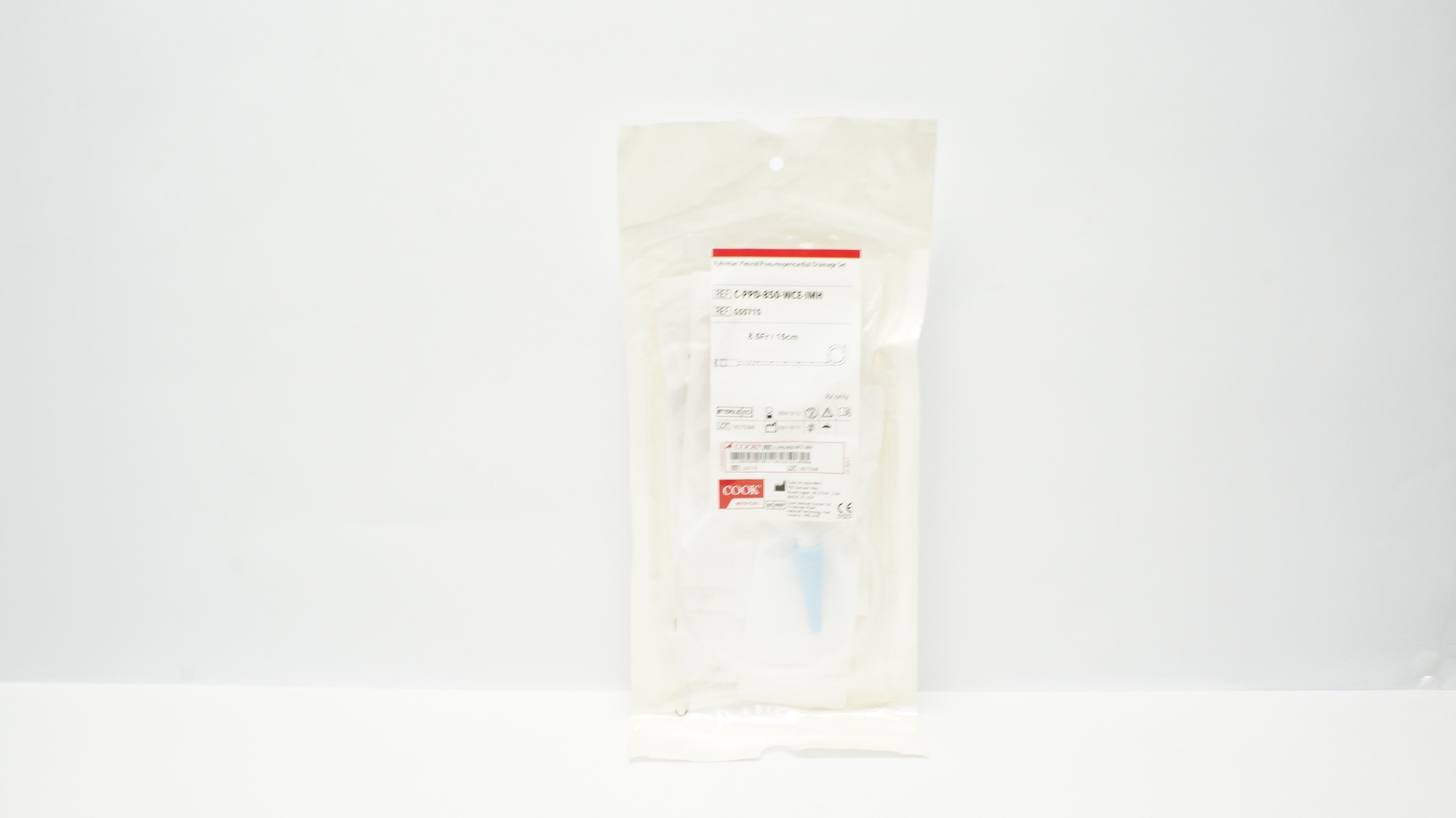 Cook Medical G55715 Fuhrman Pleural/Pneumopericardial Drainage Set 8.5Fr (x)