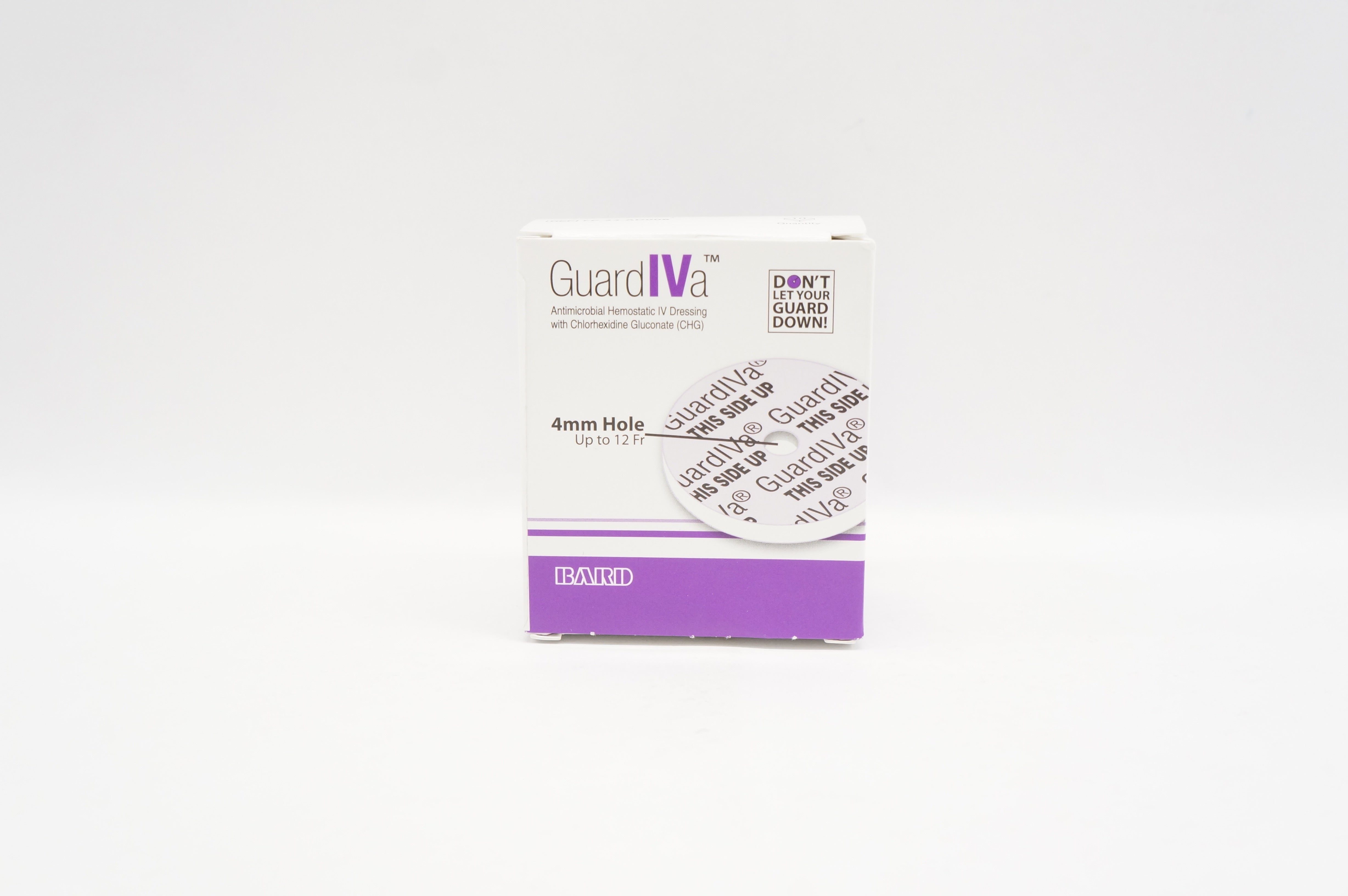 Bard FP-23-AD008 Antimicrobial Hemostatic IV Dressing 1inch x 4mm -Box of 10