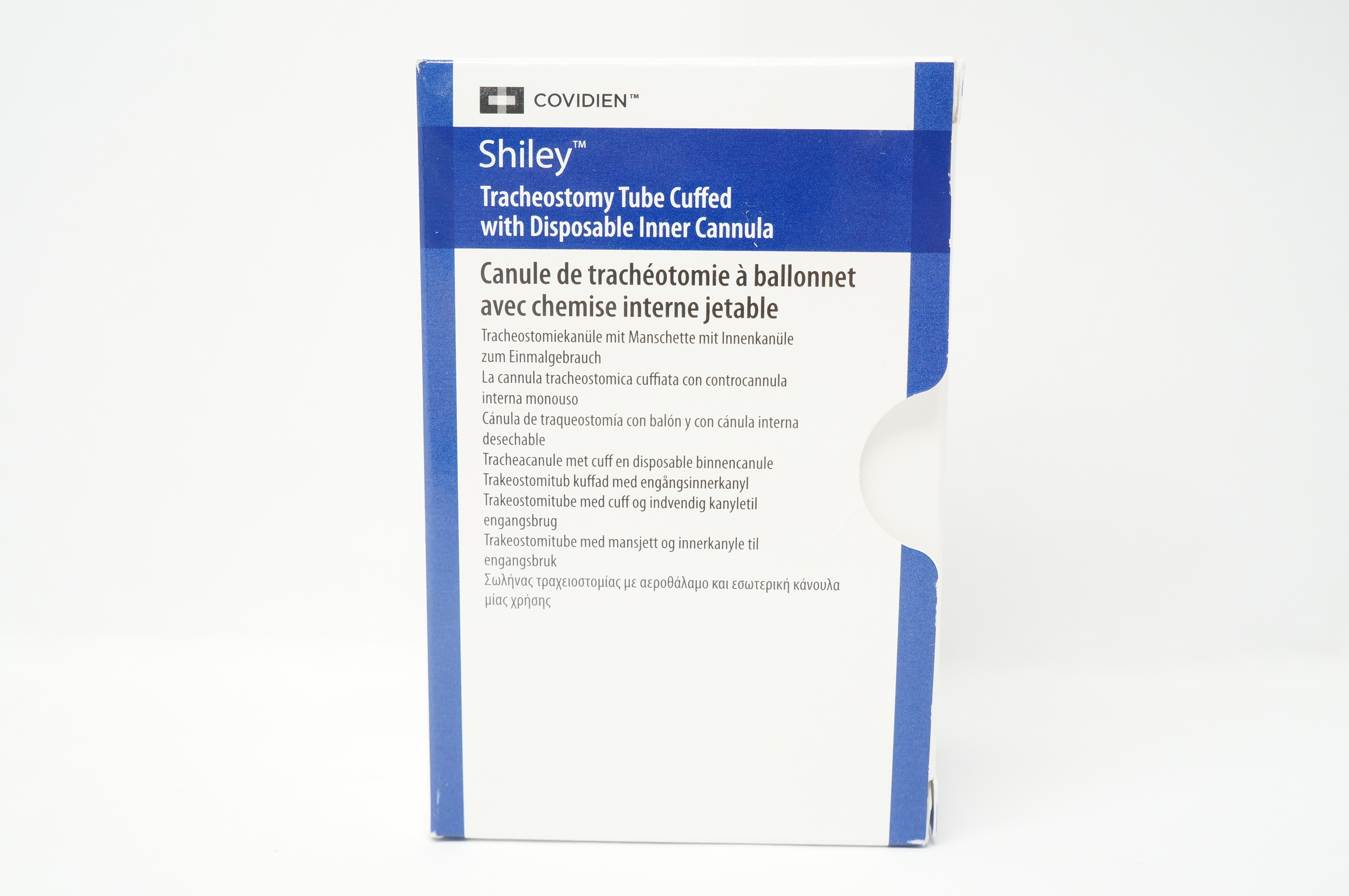 Covidien 10DCT Shiley Tracheostomy Tube Cuffed 8.9ID x 13.8 OD x 29.0 x 79mm (x)