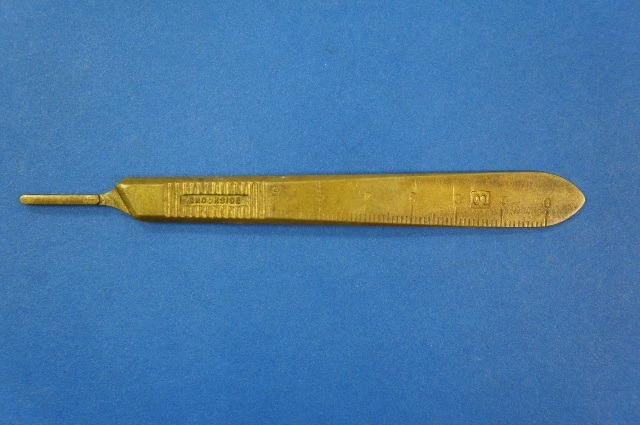 Brookside Handle Surgical Knife Detachable Blade Size 3 Narrow Nose 5inch