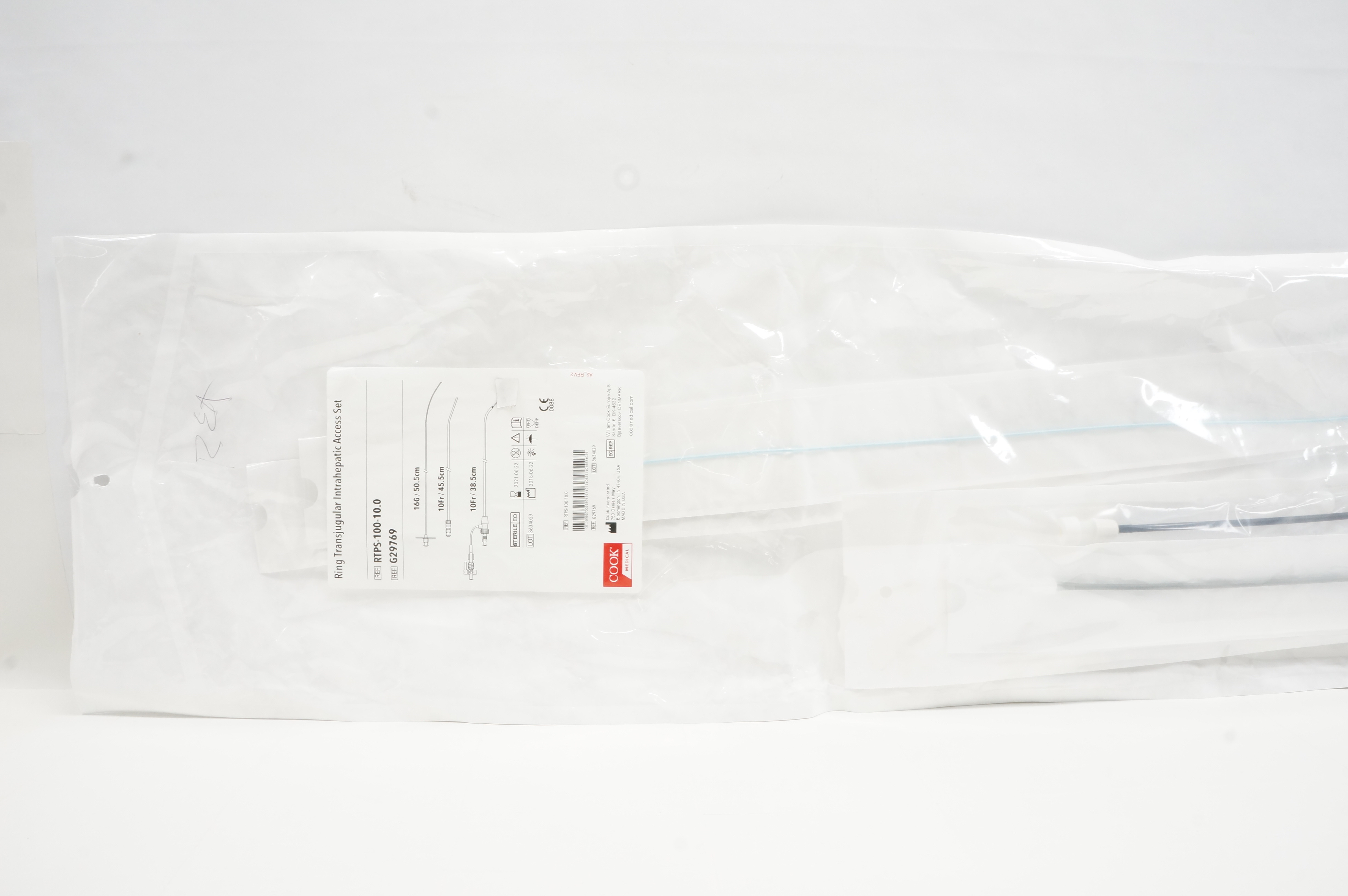 Cook Medical G29769 Ring Transjugular Intrahepatic Access Set 10Fr (x)