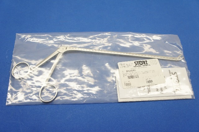 Karl Storz 28163EC Bended Spoon Forceps, 30deg, Heavy, Spoon Size 3mm x 10mm