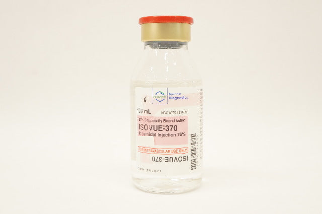 Bracco Diagnostics 0270-1316-35 37%Organically Bound lodine ISOVUE-370 100mL
