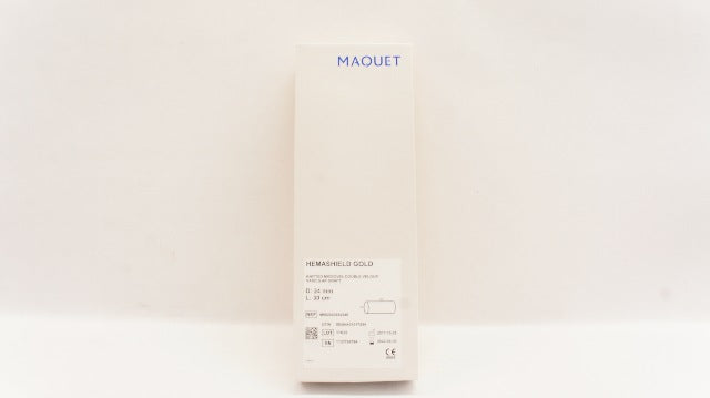 Maquet M002020952240 Hemashield Gold Double Velour Vascular Graft 24mm x 30cm