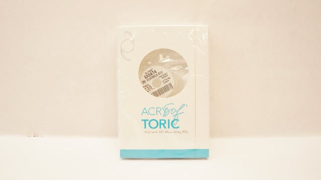 Alcon SA6AT4 ACRYSof Aspheric Toric IOL 27.5D Length 13.0mm, Optic 6.0mm (x)