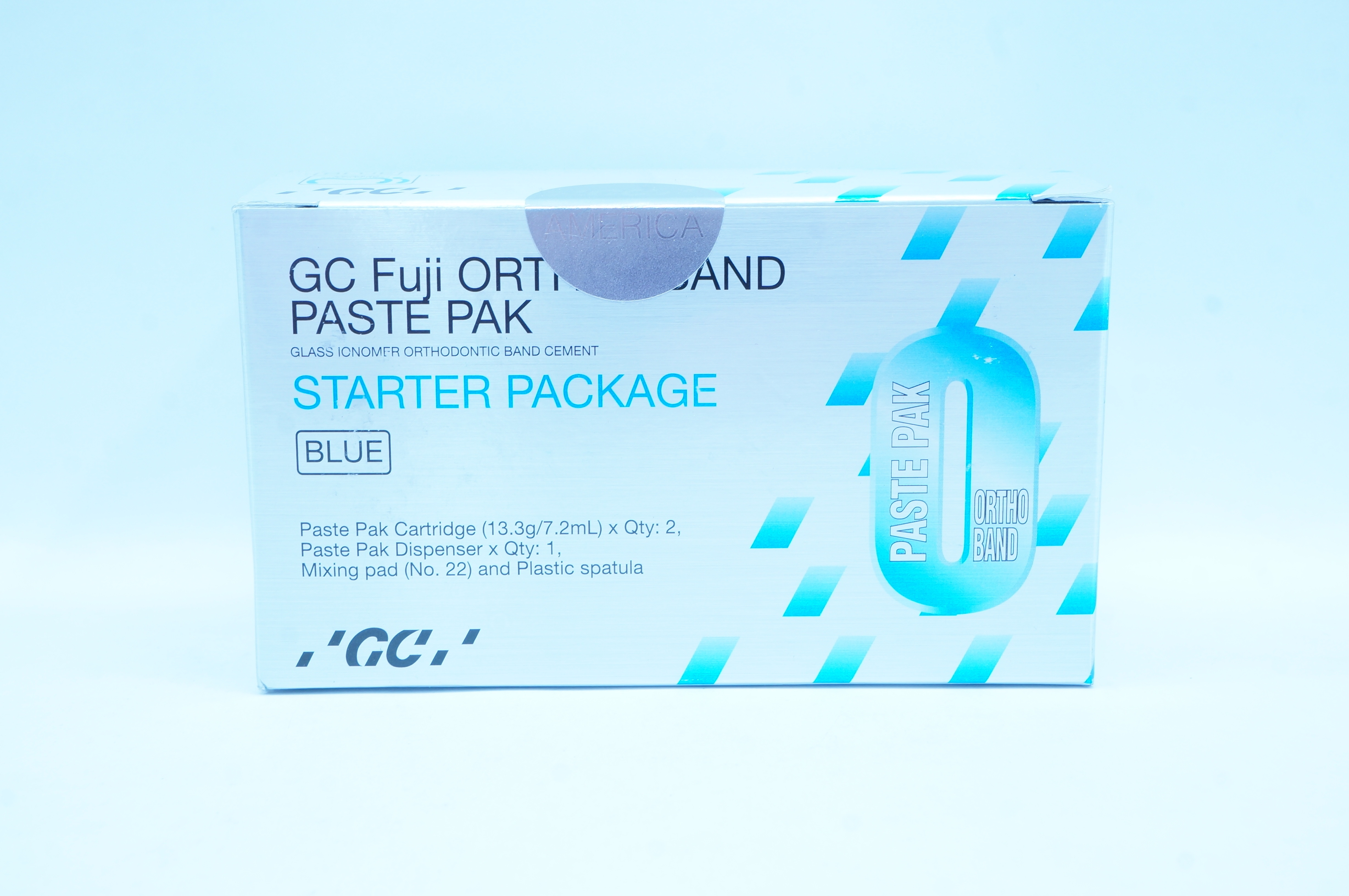 GC 439460 Fuji Ortho Band Paste Pak Starter Package, Blue (x)