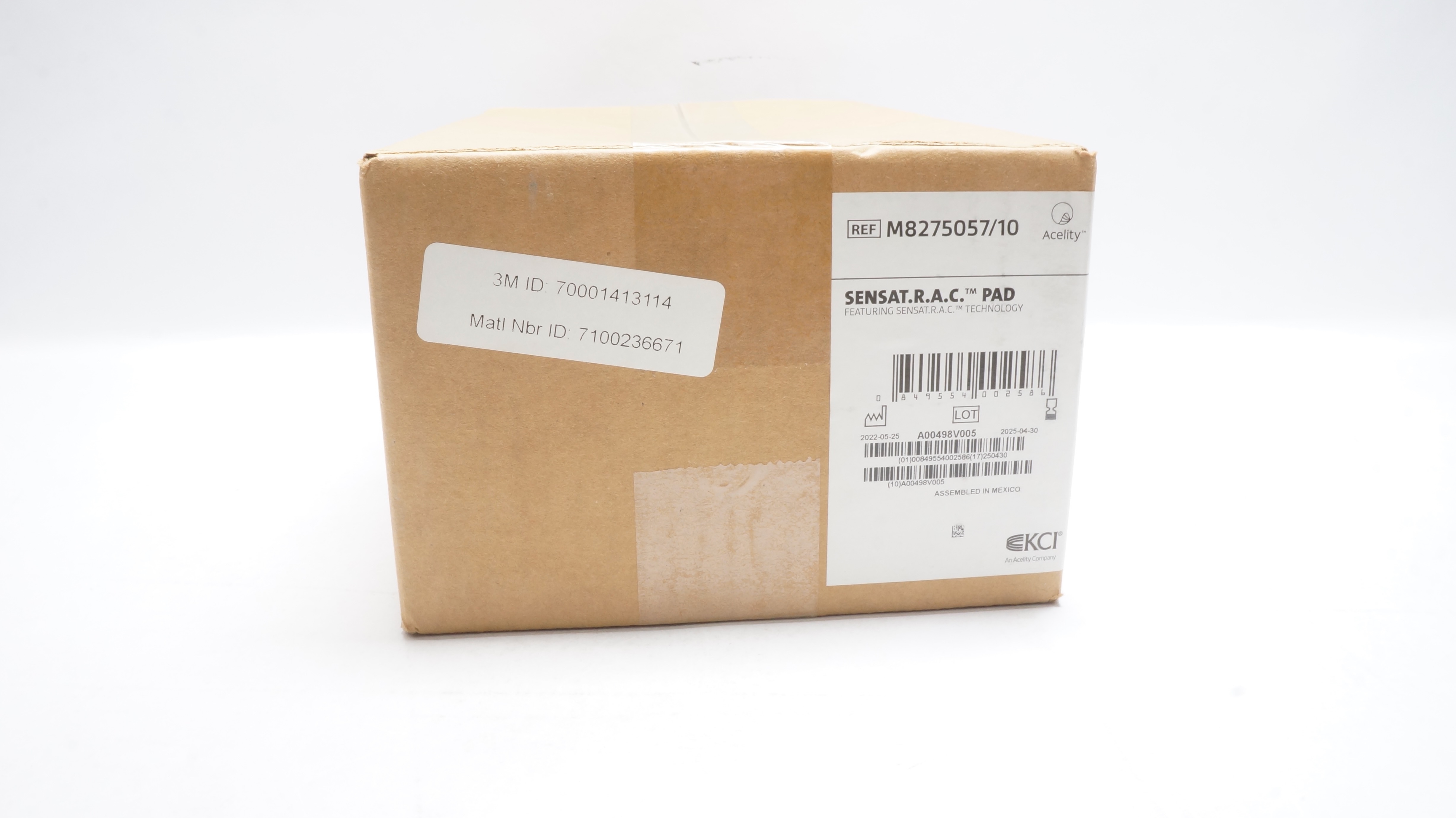 KCI M8275057/10 Acelity SensaT.R.A.C. Pad - Box of 10