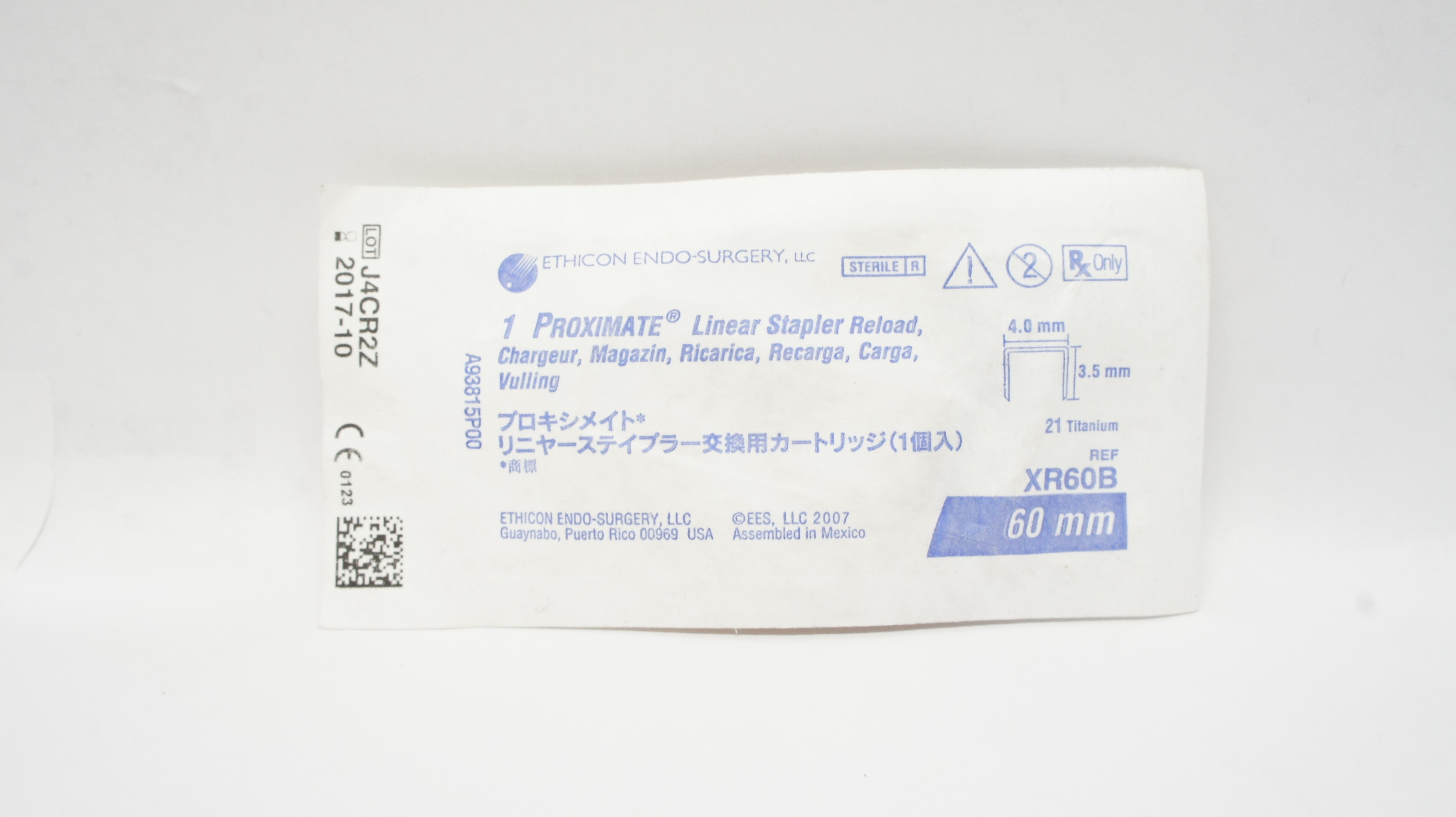 Ethicon GST60B Echelon Endopath Reload 60mm x 3.6mm, 6 Rows (x)