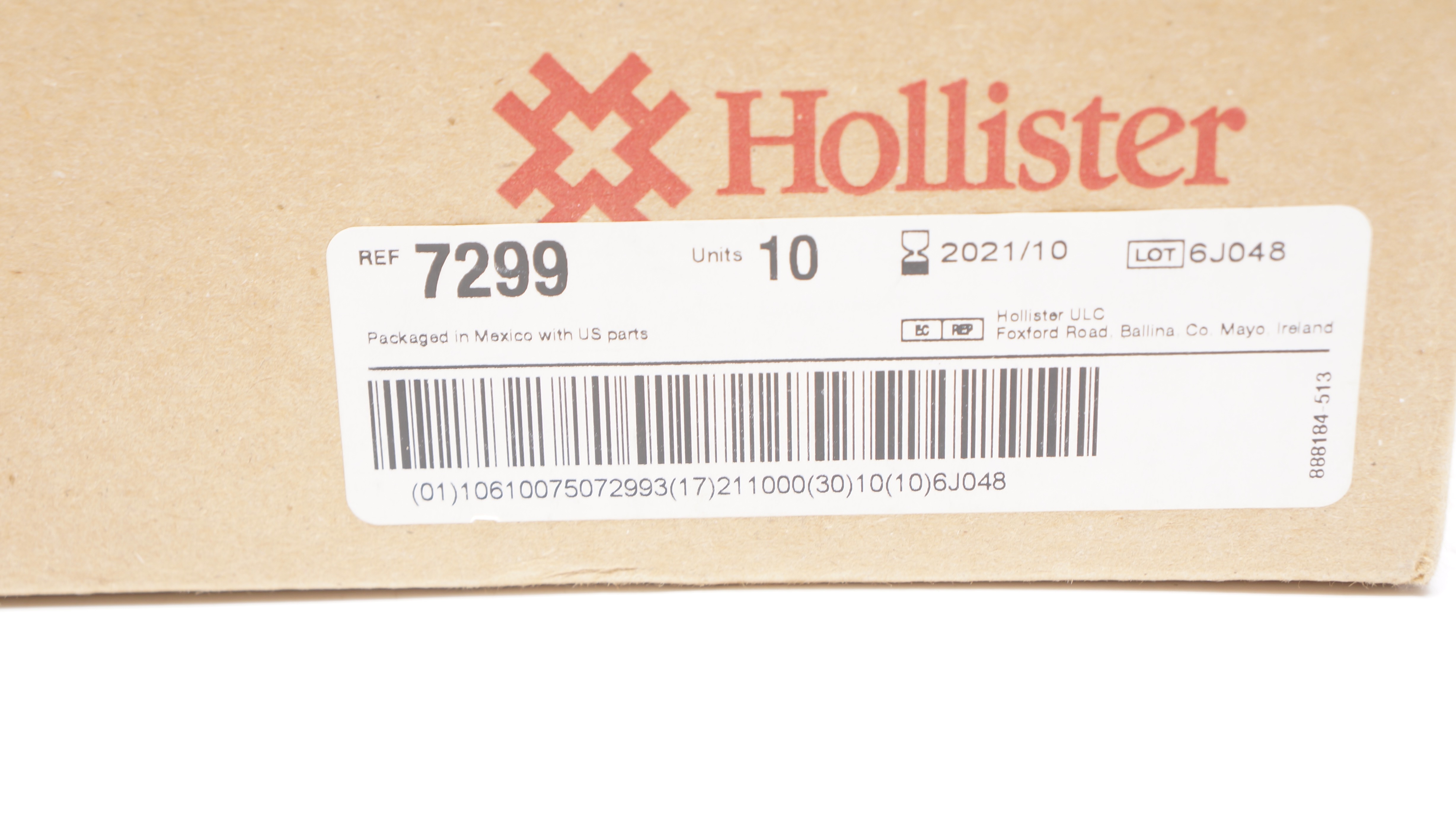 Hollister 7299 Adapt Ostomy Belt, Large 34inch - 65inch - Box of 10 (x)