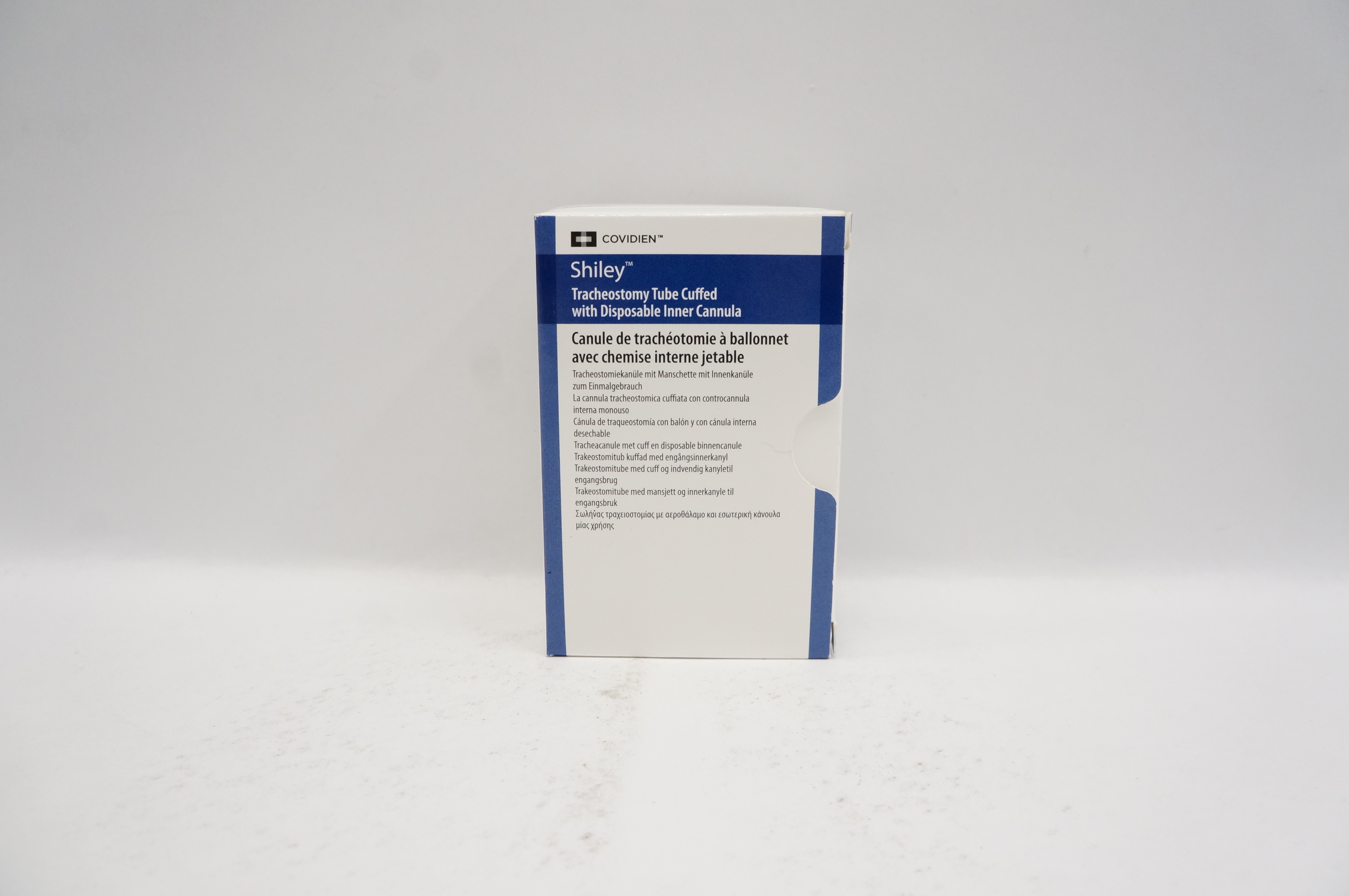 Covidien 6DCT Shiley Tracheostomy Tube Cuffed 6.4 I.D. x 10.8 O.D. x 24.0 x 74mm