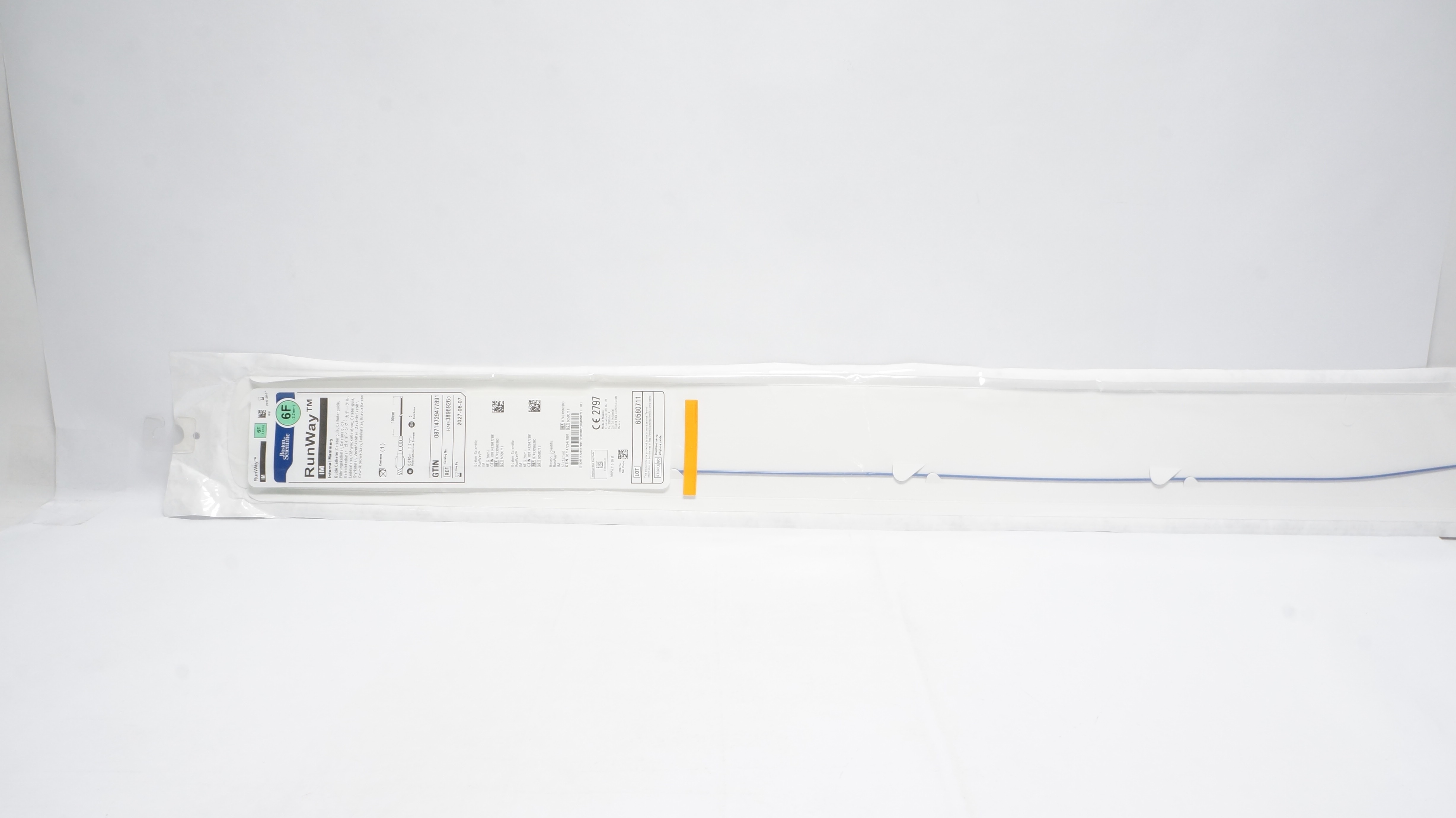 Boston Scientific 3896926 Run Way IM Internal Mammary Gude Cath.,6F x 100cm
