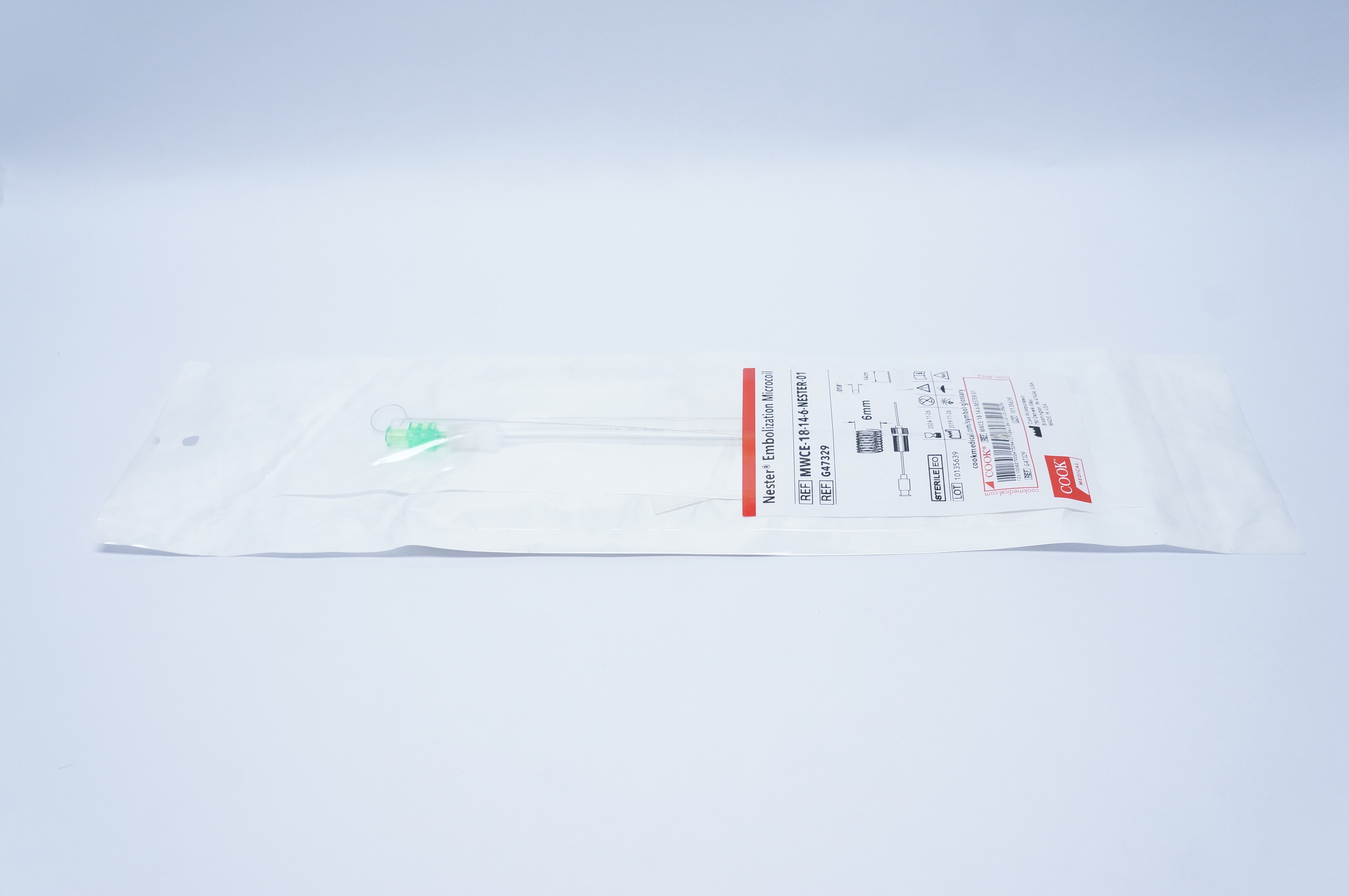 Cook Medical G47329 Nester Embolization Microcoil 6mm x 14cm